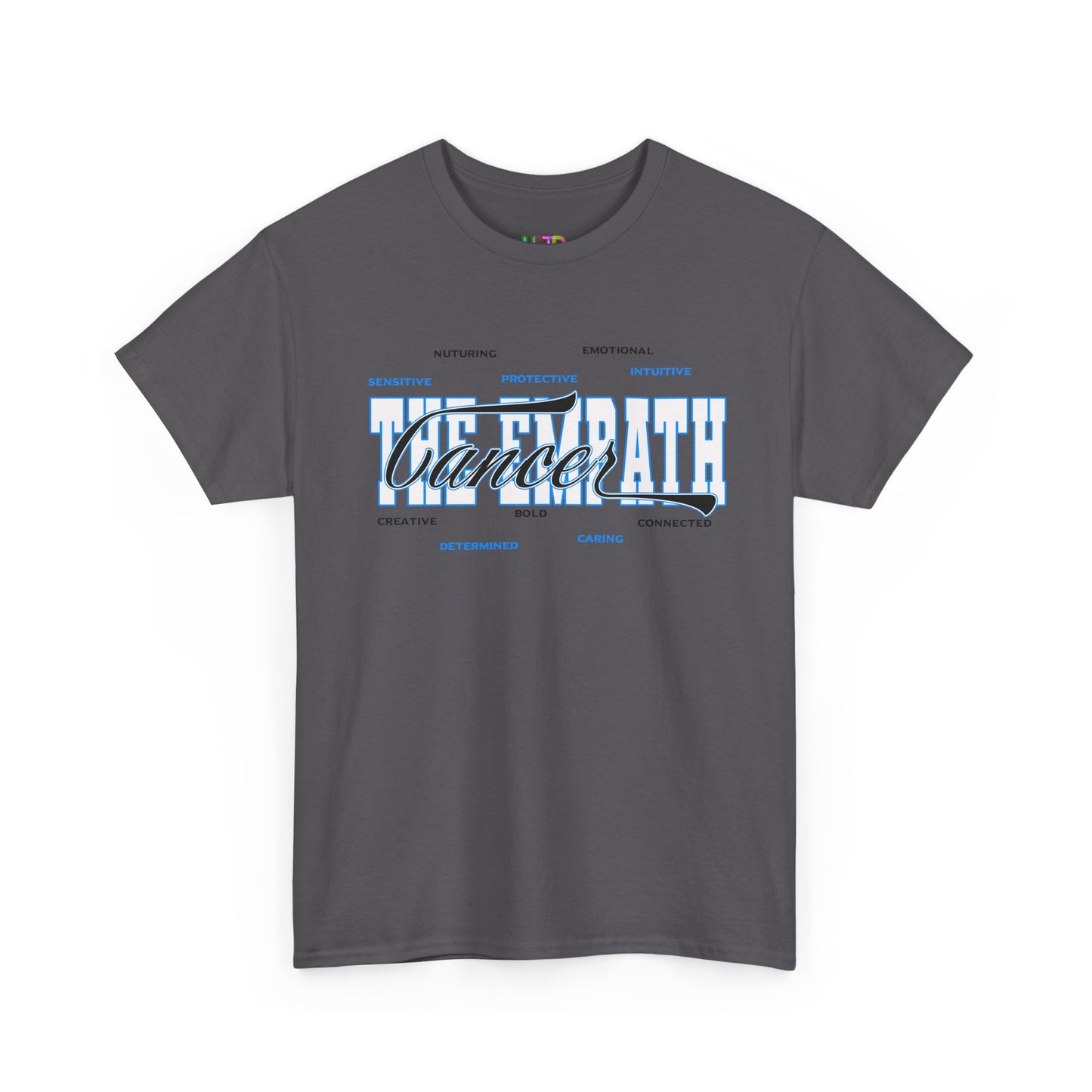 Cancer Zodiac T‑Shirt – 'Soft Heart, Hard Shell, Real Love' Astrological Tee