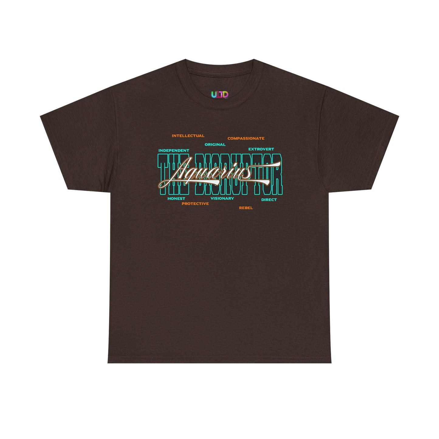 Aquarius Graphic Tee — "Different On Purpose" Casual Streetwear