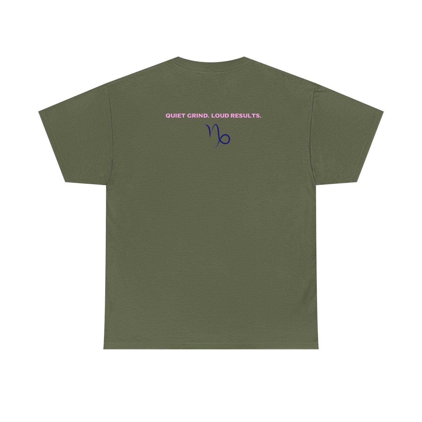 Capricorn Zodiac T-Shirt — Stylish Astrology Tee with 'Capricorn' Script & Traits
