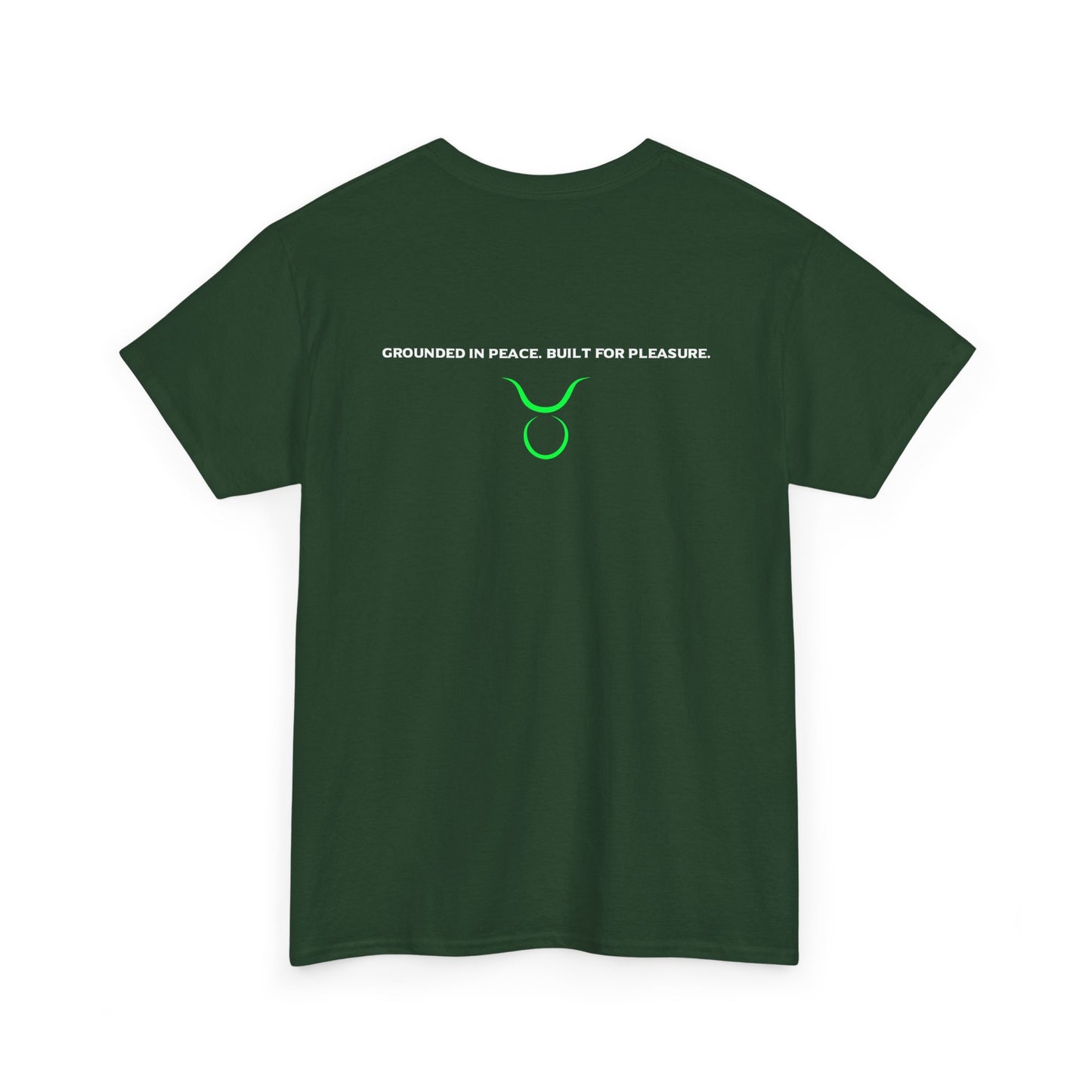 Taurus Zodiac Tee — Green Retro Horoscope Graphic Shirt