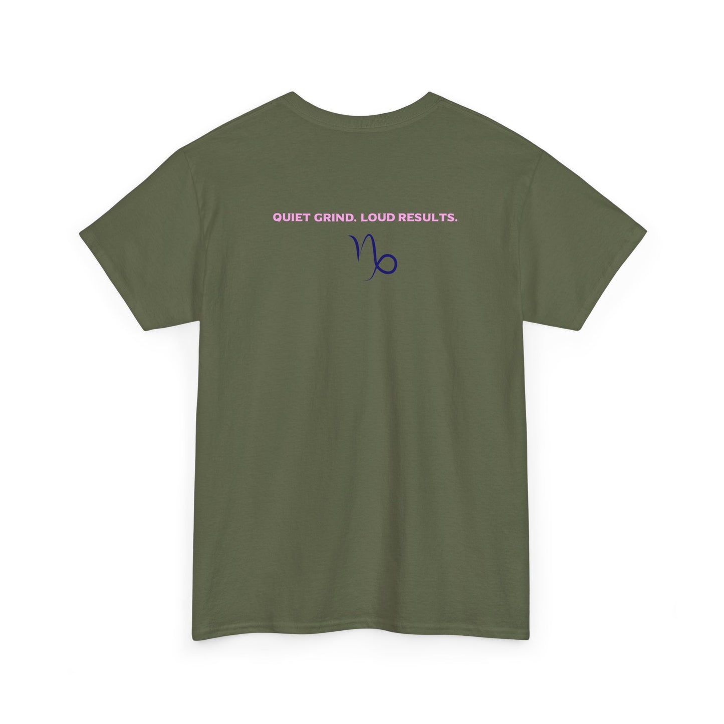 Capricorn Zodiac T-Shirt — Stylish Astrology Tee with 'Capricorn' Script & Traits