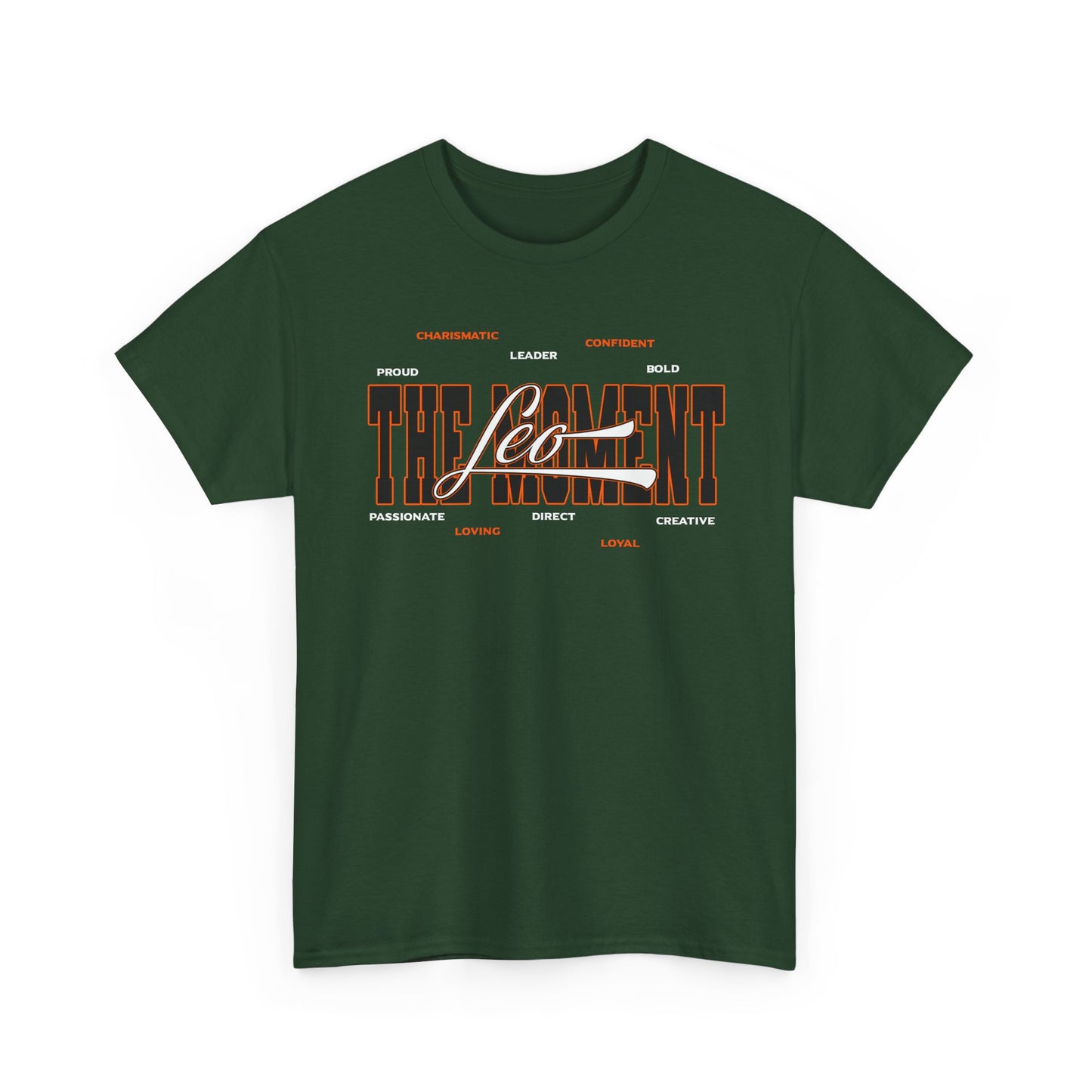Leo Zodiac T‑Shirt — 'Born to Shine, Built to Lead' Graphic Tee