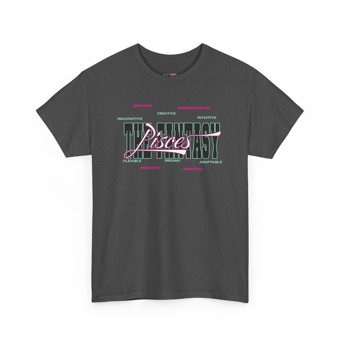 Pisces Dreamer T-Shirt — Astrological Pisces Tee with “Feel It. Dream It. Live It.”