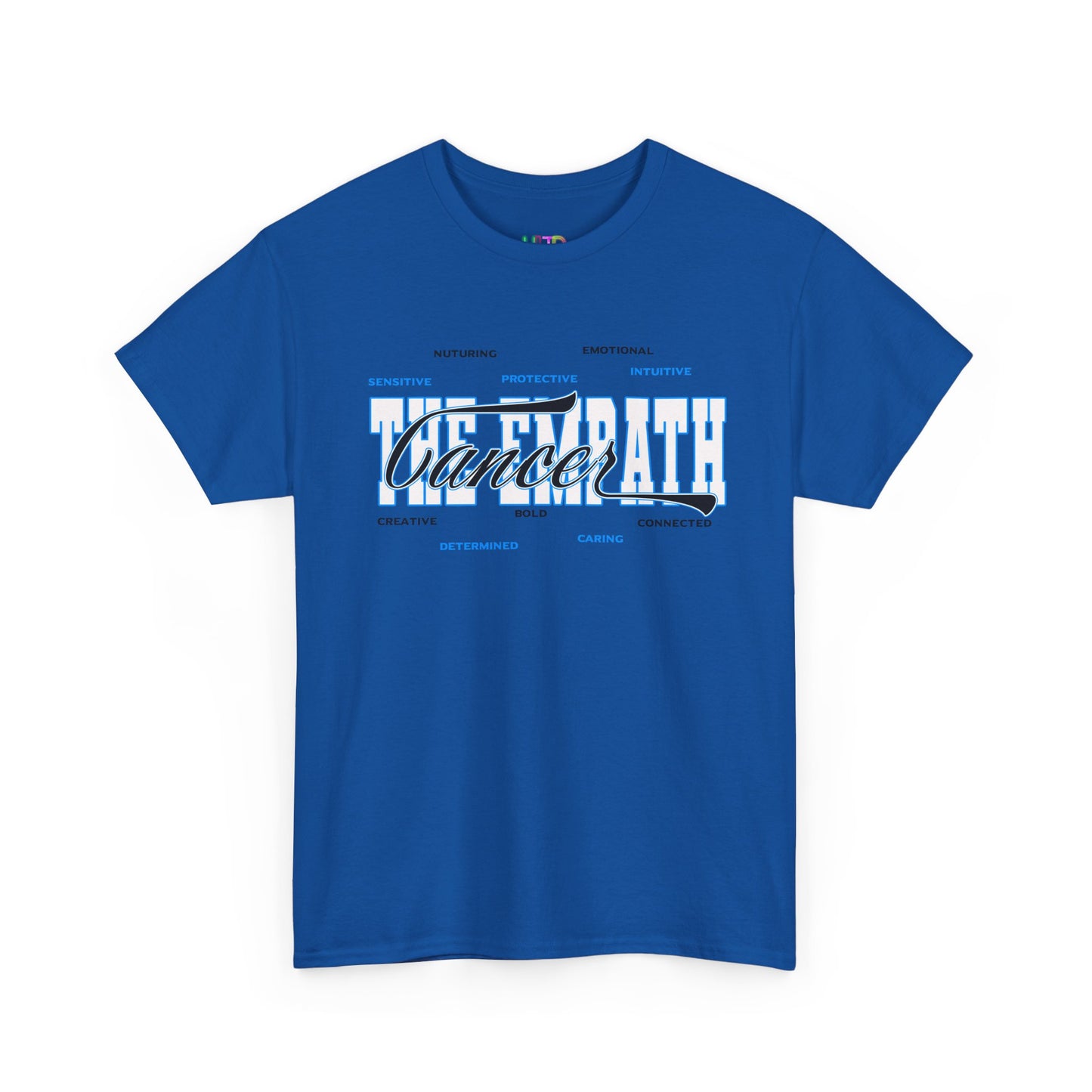 Cancer Zodiac T‑Shirt – 'Soft Heart, Hard Shell, Real Love' Astrological Tee