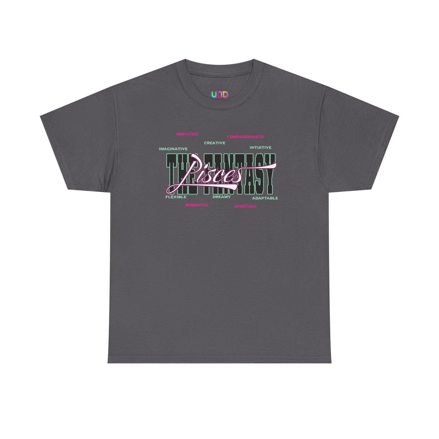 Pisces Dreamer T-Shirt — Astrological Pisces Tee with “Feel It. Dream It. Live It.”