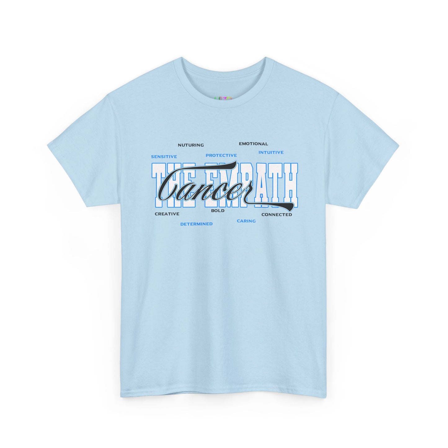 Cancer Zodiac T‑Shirt – 'Soft Heart, Hard Shell, Real Love' Astrological Tee