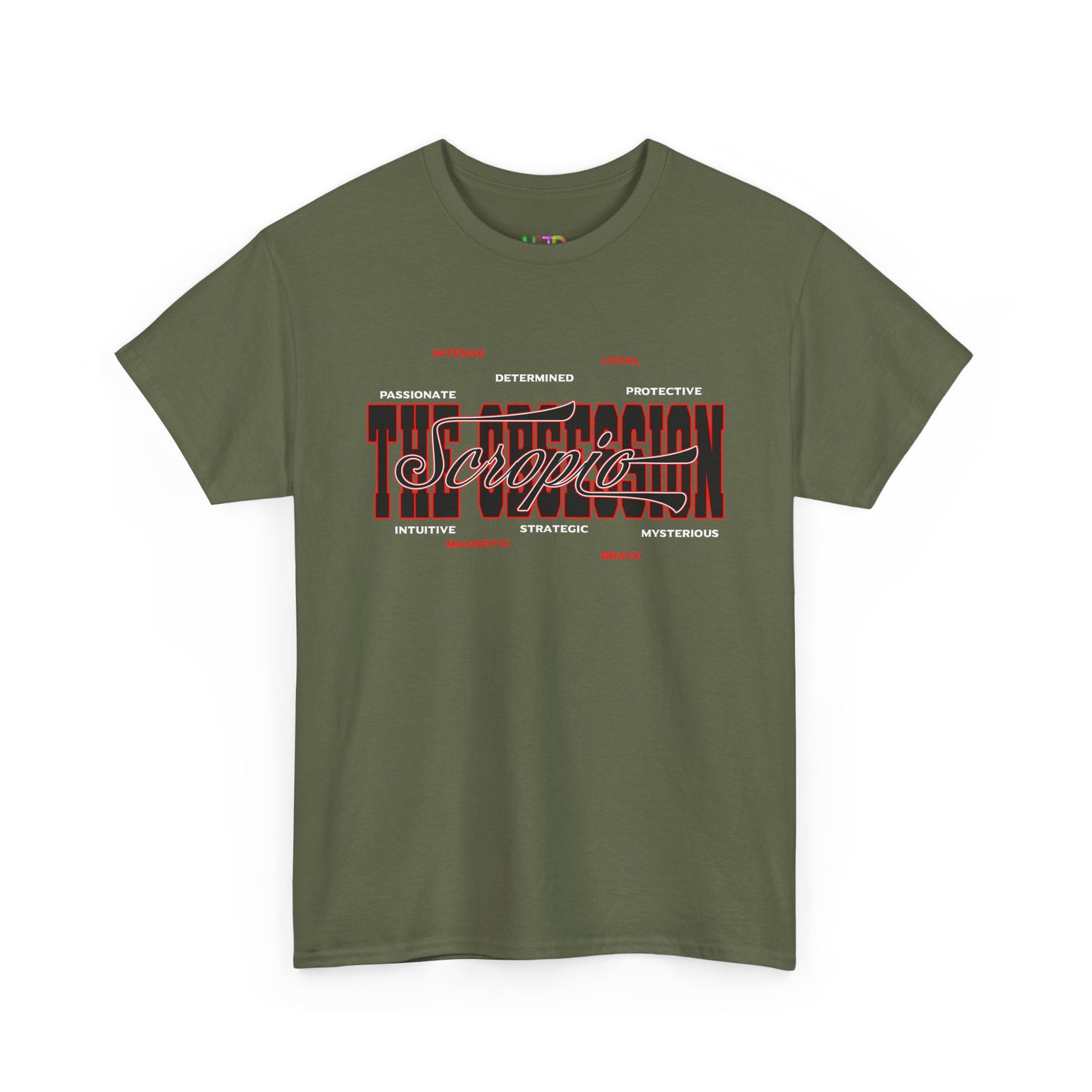 Scorpio Zodiac Tee — “You’ll Feel Me Before You See Me” Black Astrologer Shirt