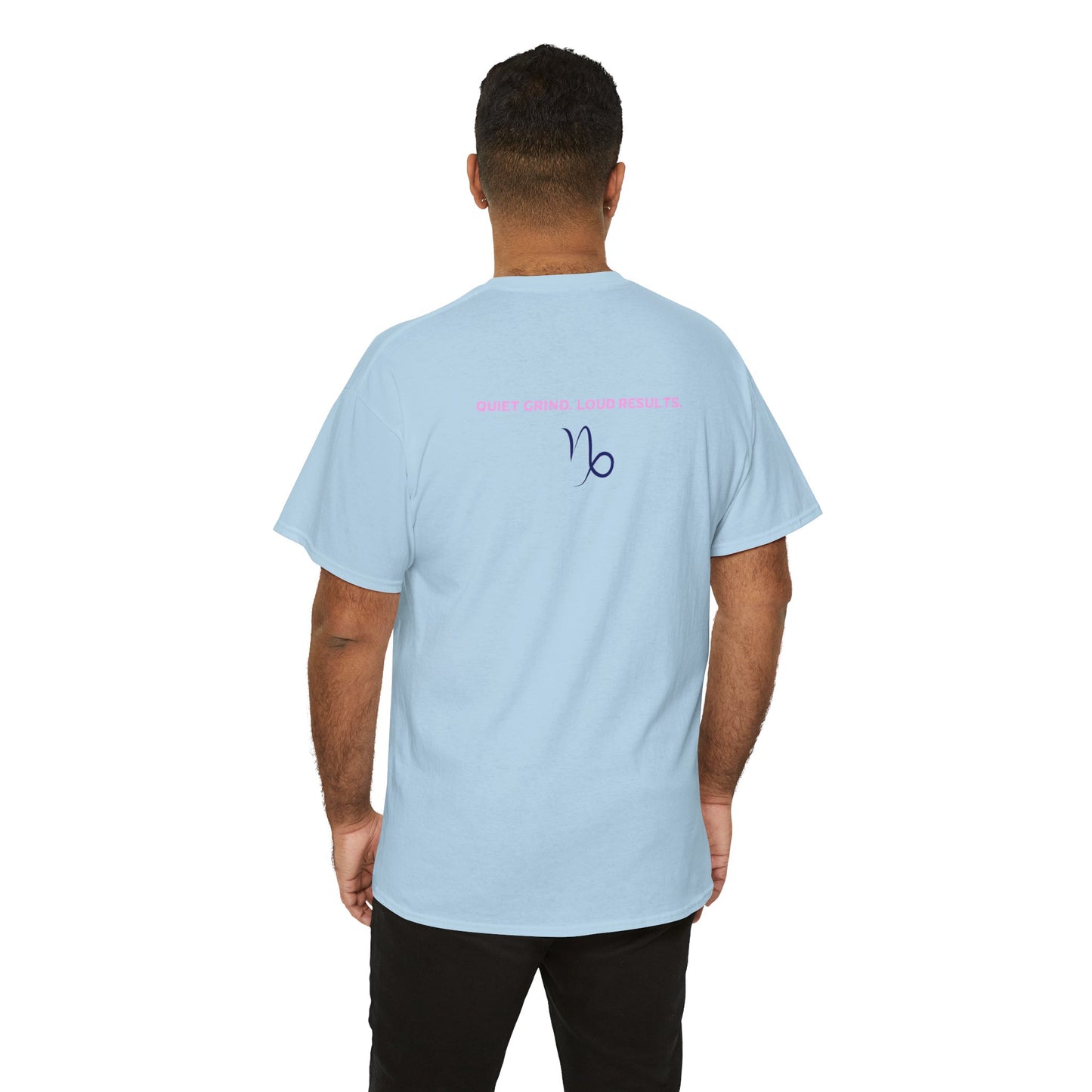 Capricorn Zodiac T-Shirt — Stylish Astrology Tee with 'Capricorn' Script & Traits