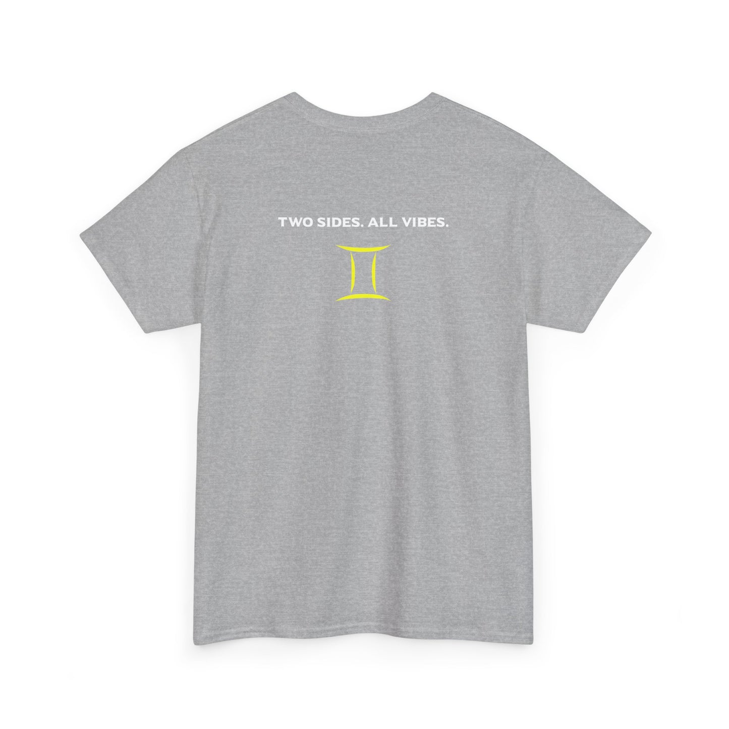 Gemini Zodiac Tee – The Vibe Graphic Astrological Shirt
