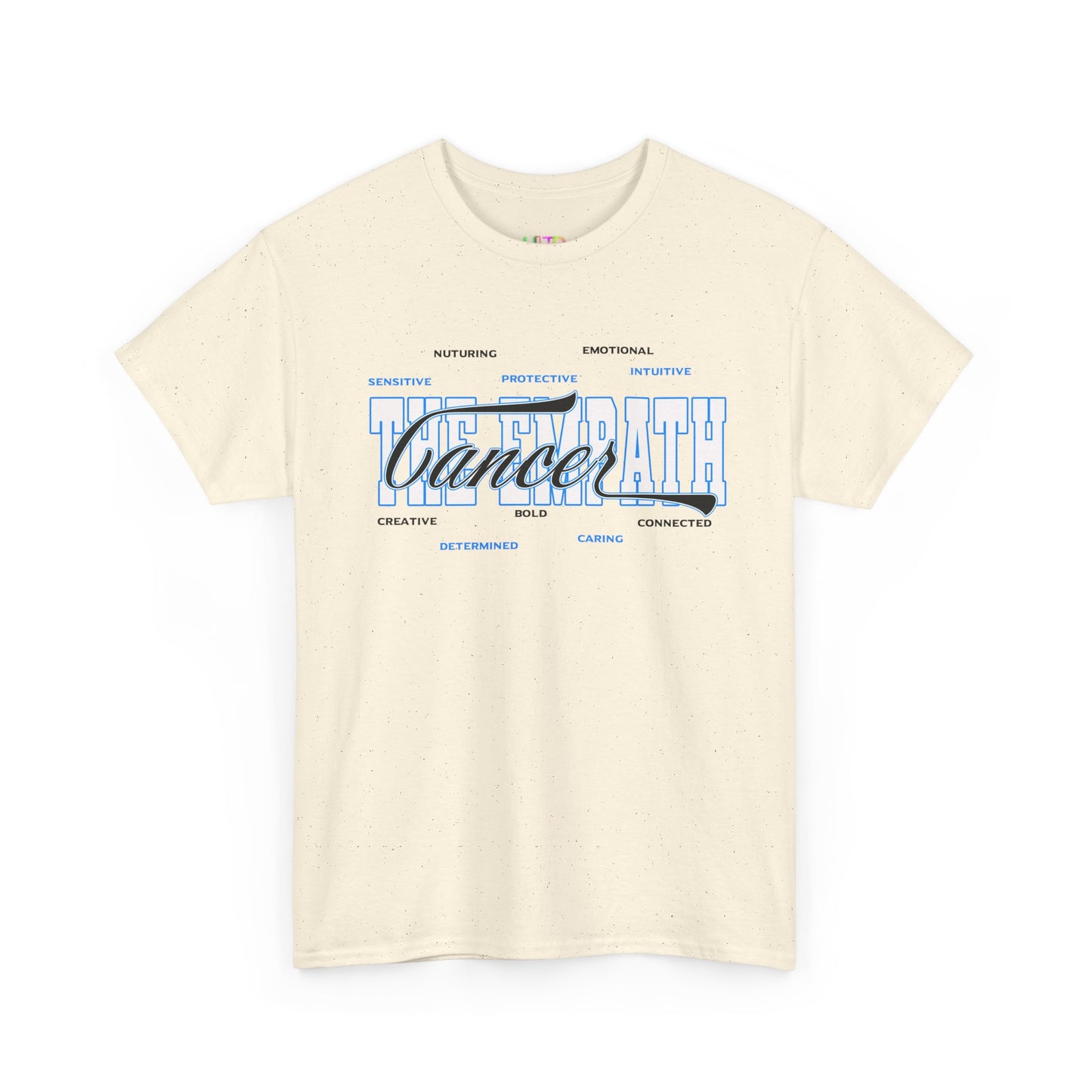 Cancer Zodiac T‑Shirt – 'Soft Heart, Hard Shell, Real Love' Astrological Tee
