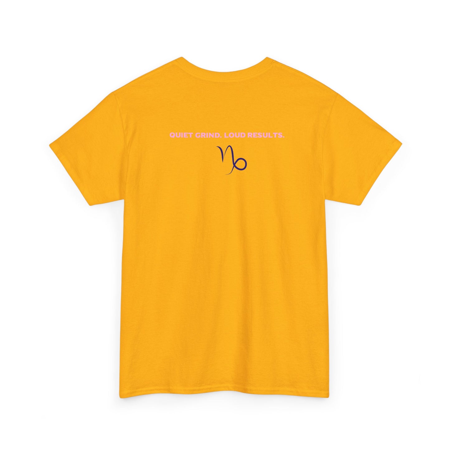 Capricorn Zodiac T-Shirt — Stylish Astrology Tee with 'Capricorn' Script & Traits