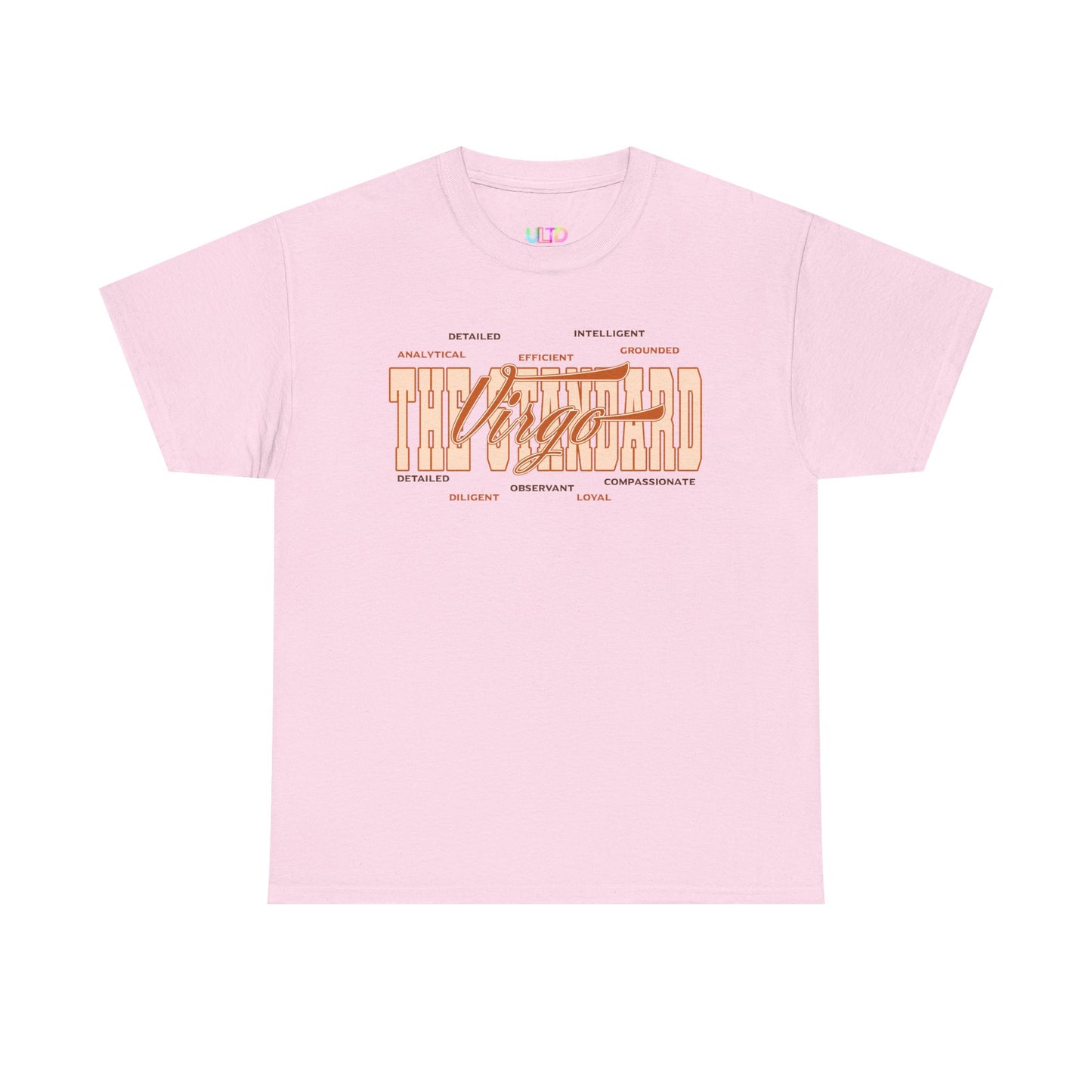 Virgo Graphic Tee — "The Details Hit Different" Astrology Shirt