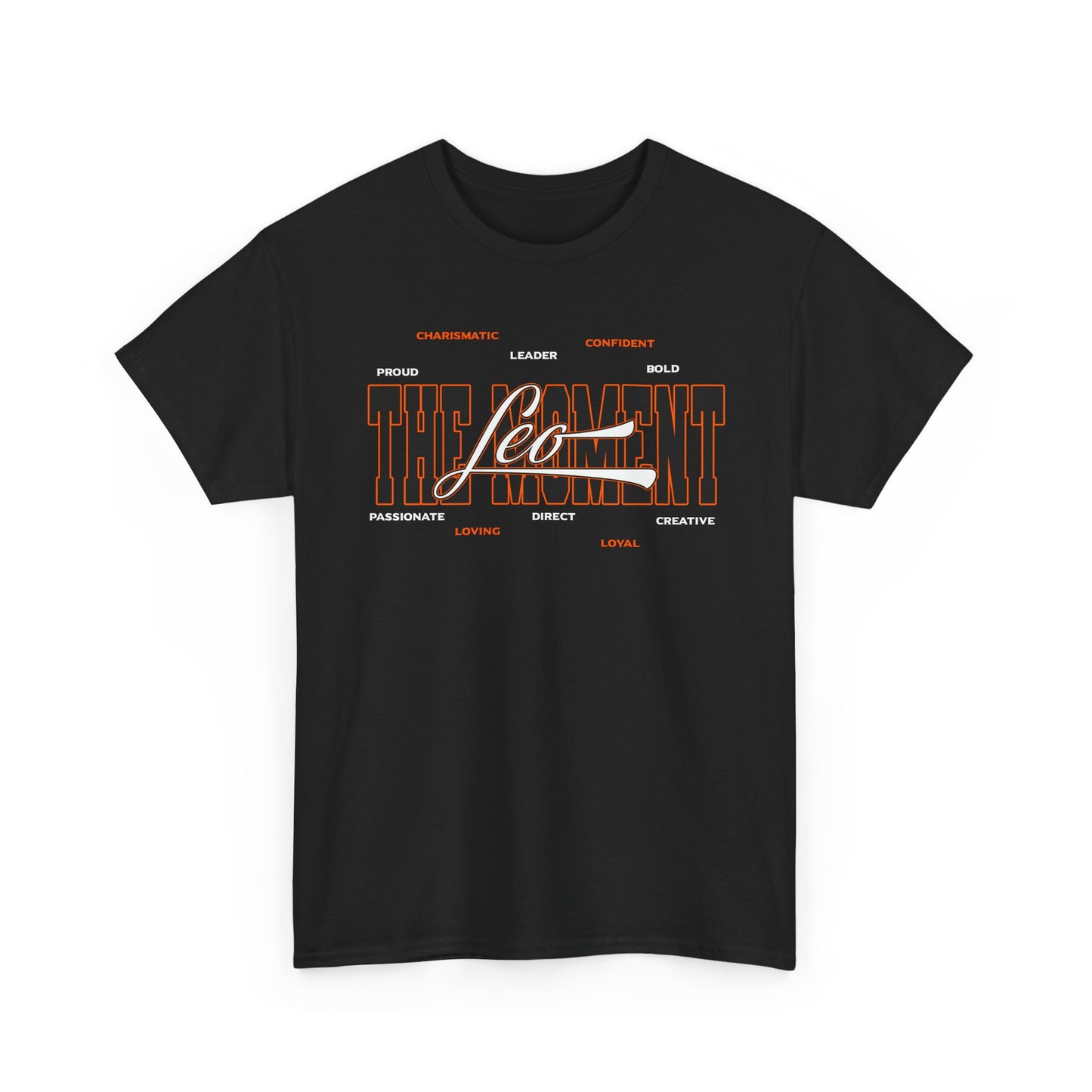 Leo Zodiac T‑Shirt — 'Born to Shine, Built to Lead' Graphic Tee