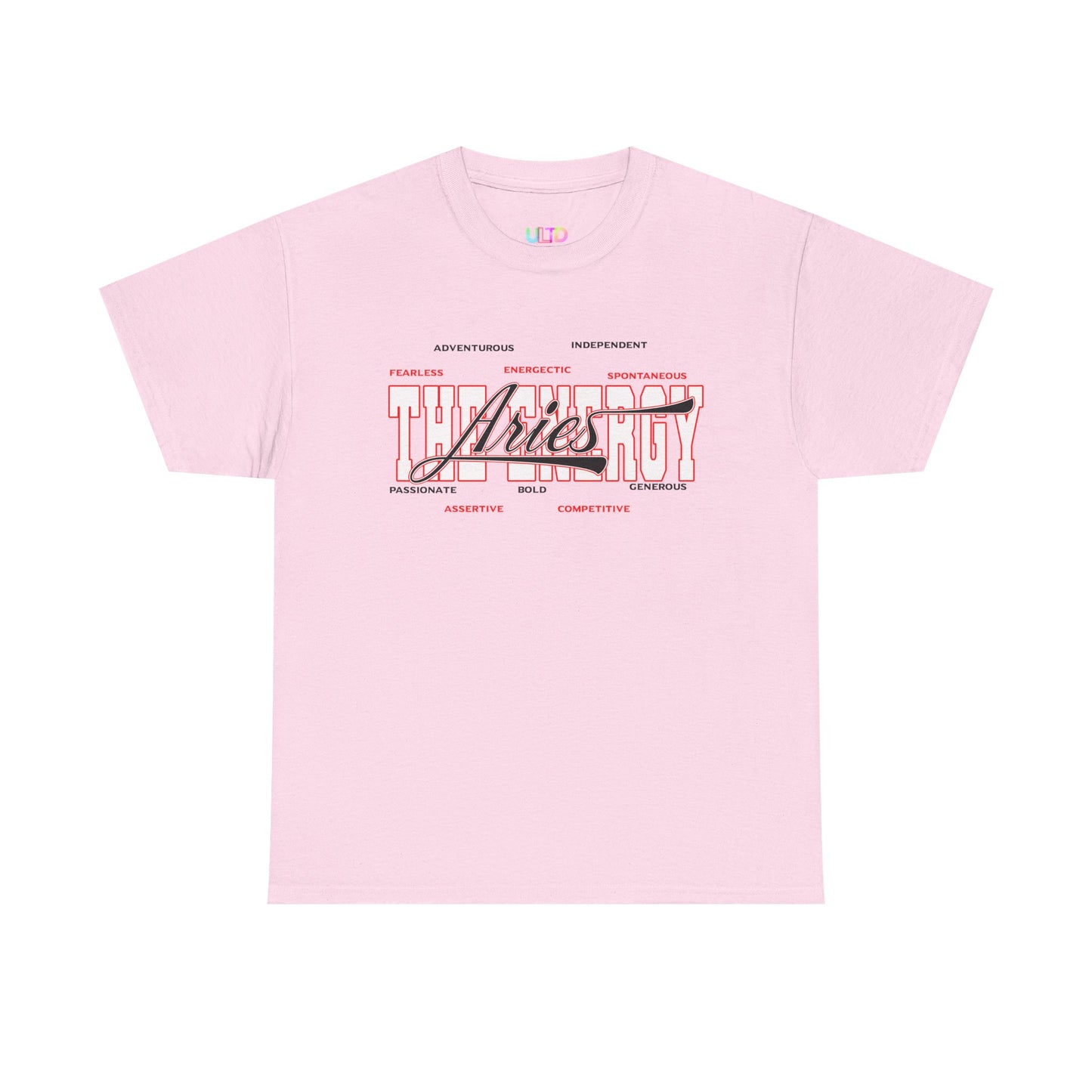 Aries Zodiac Tee — 'Aries' Graphic Astrology T-Shirt