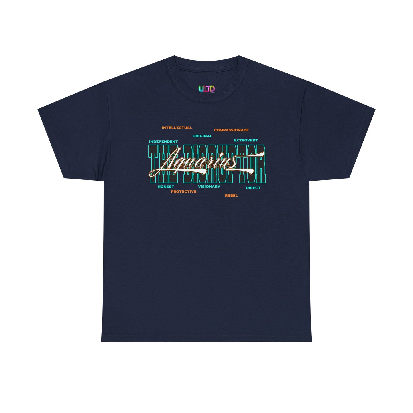 Aquarius Graphic Tee — "Different On Purpose" Casual Streetwear
