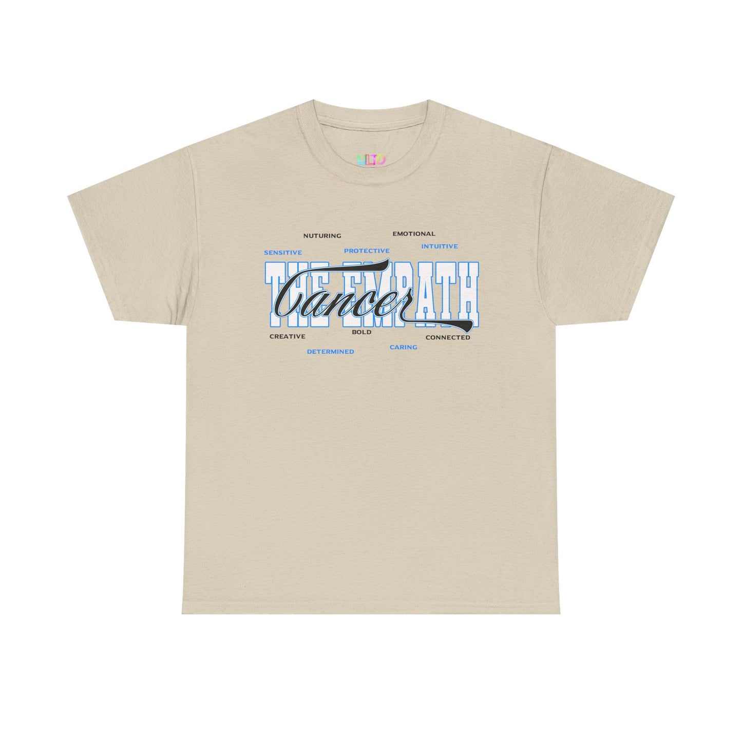 Cancer Zodiac T‑Shirt – 'Soft Heart, Hard Shell, Real Love' Astrological Tee
