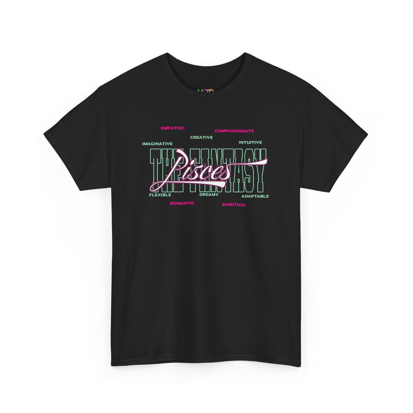 Pisces Dreamer T-Shirt — Astrological Pisces Tee with “Feel It. Dream It. Live It.”