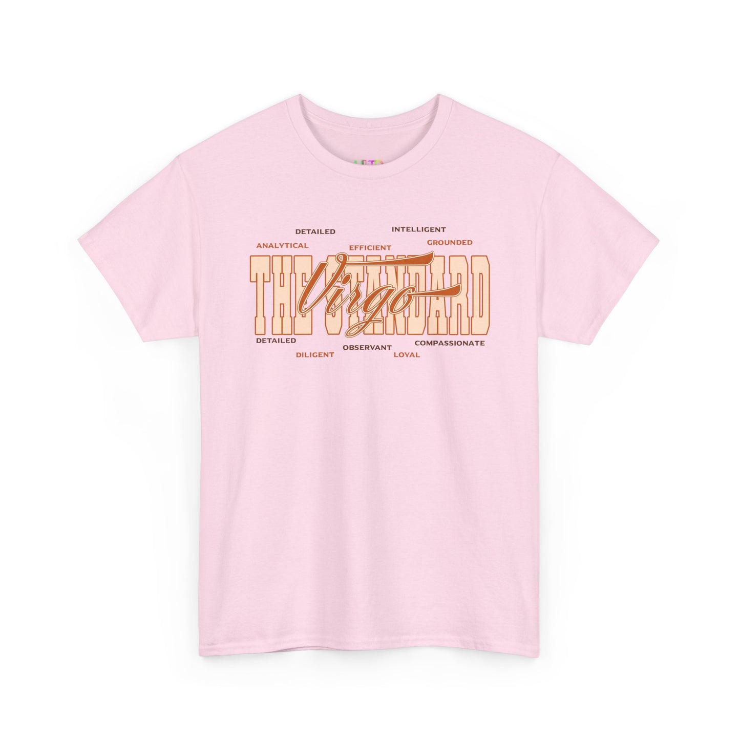 Virgo Graphic Tee — "The Details Hit Different" Astrology Shirt