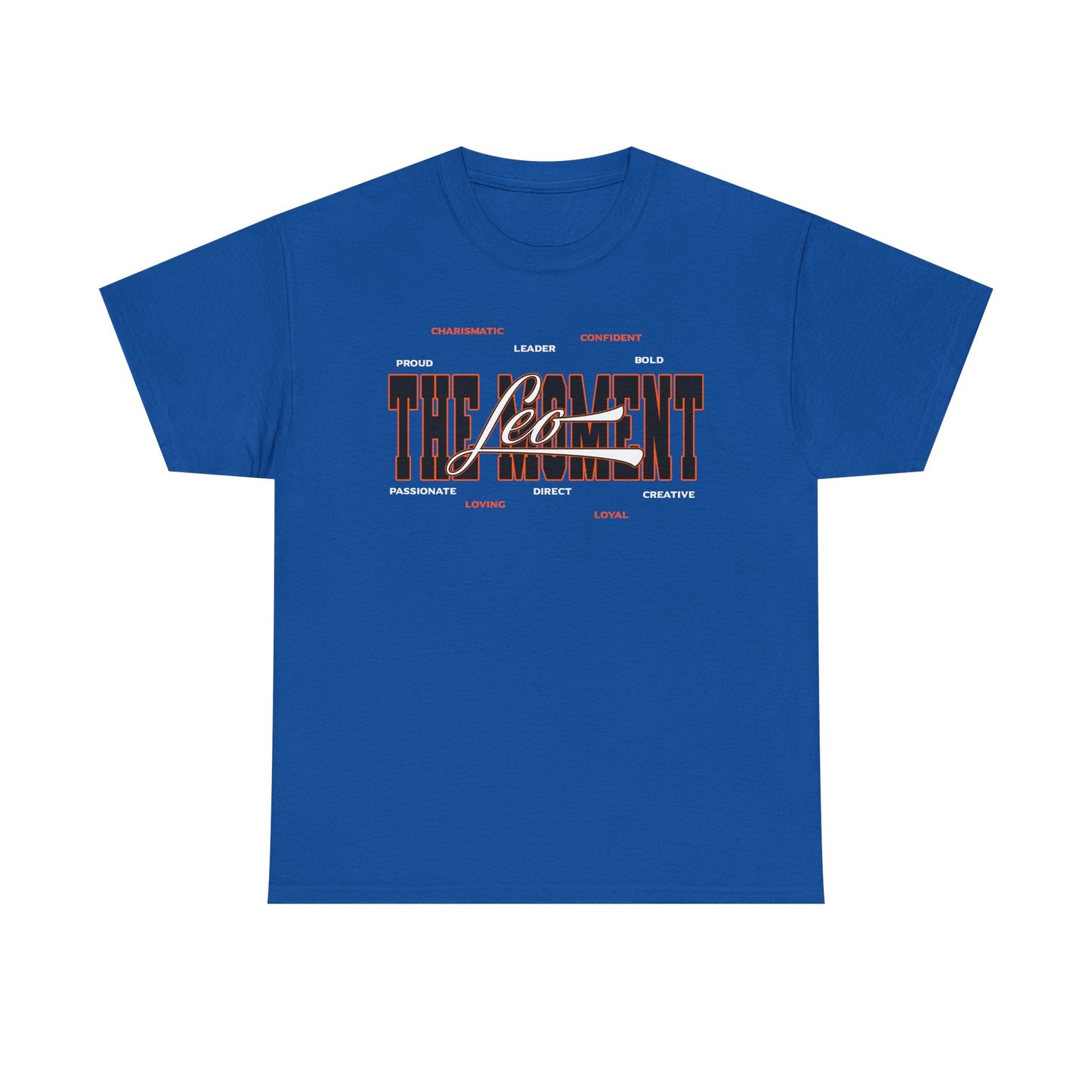 Leo Zodiac T‑Shirt — 'Born to Shine, Built to Lead' Graphic Tee