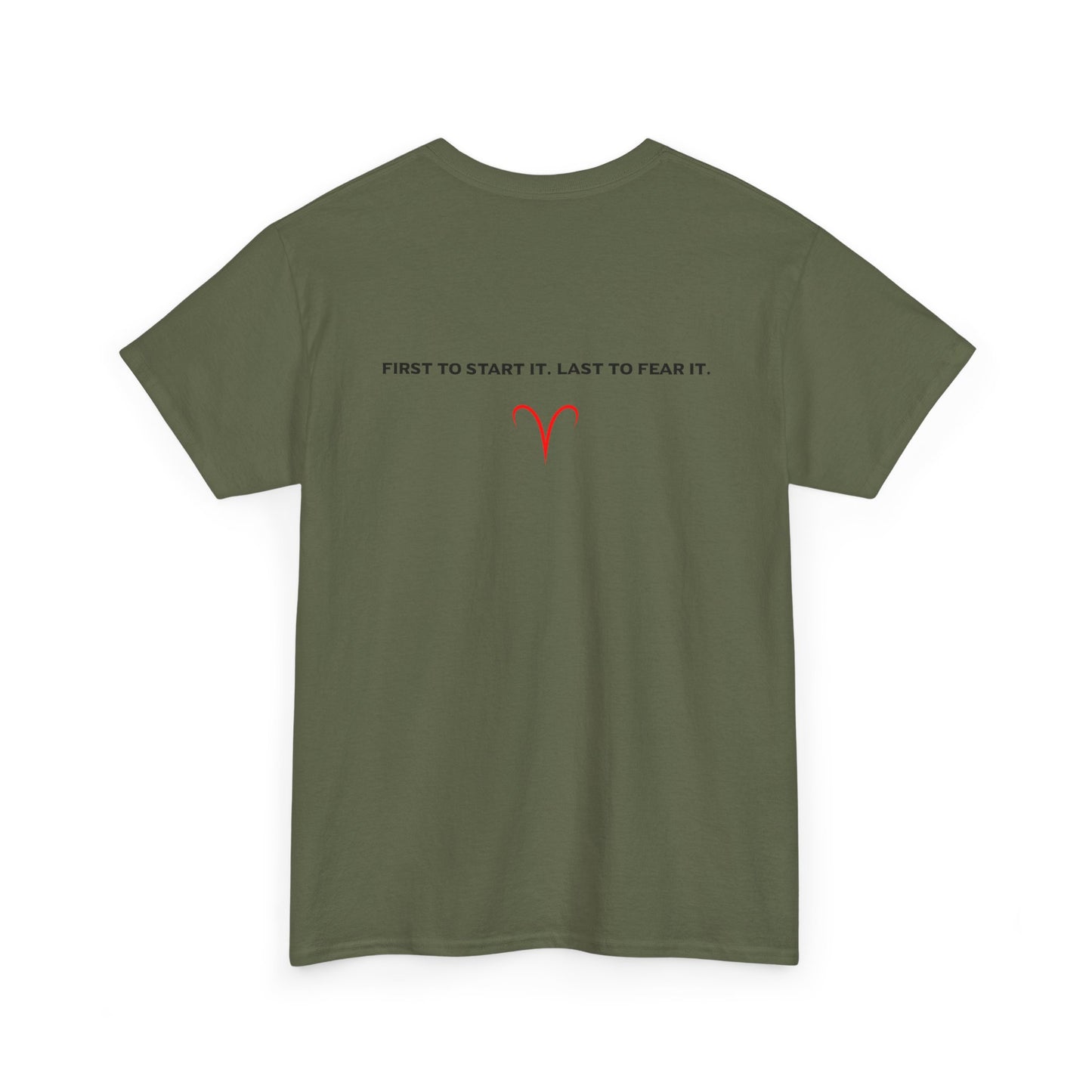 Aries Zodiac Tee — 'Aries' Graphic Astrology T-Shirt