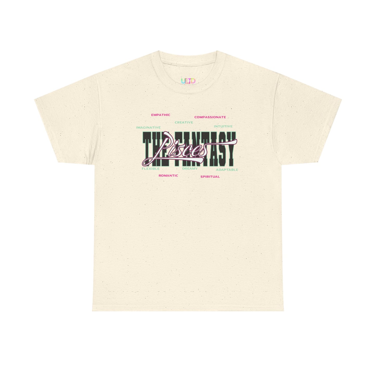 Pisces Dreamer T-Shirt — Astrological Pisces Tee with “Feel It. Dream It. Live It.”