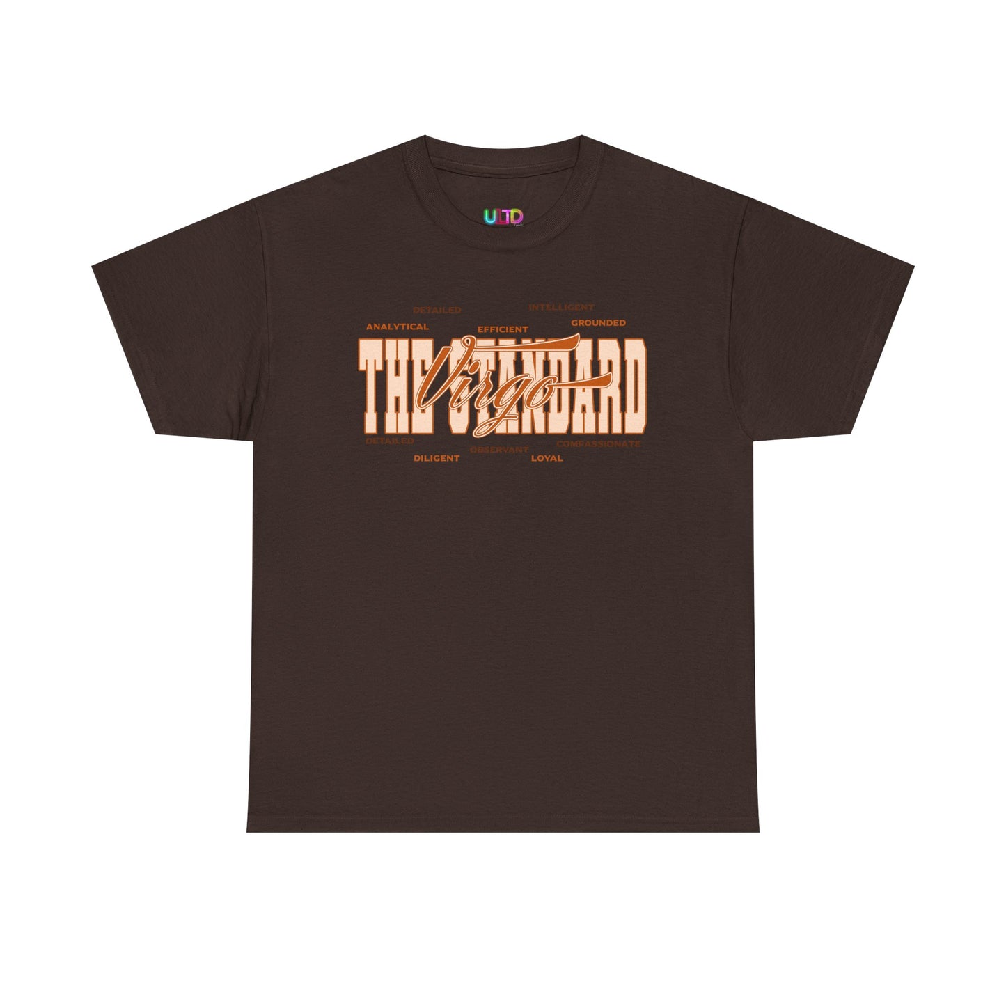 Virgo Graphic Tee — "The Details Hit Different" Astrology Shirt