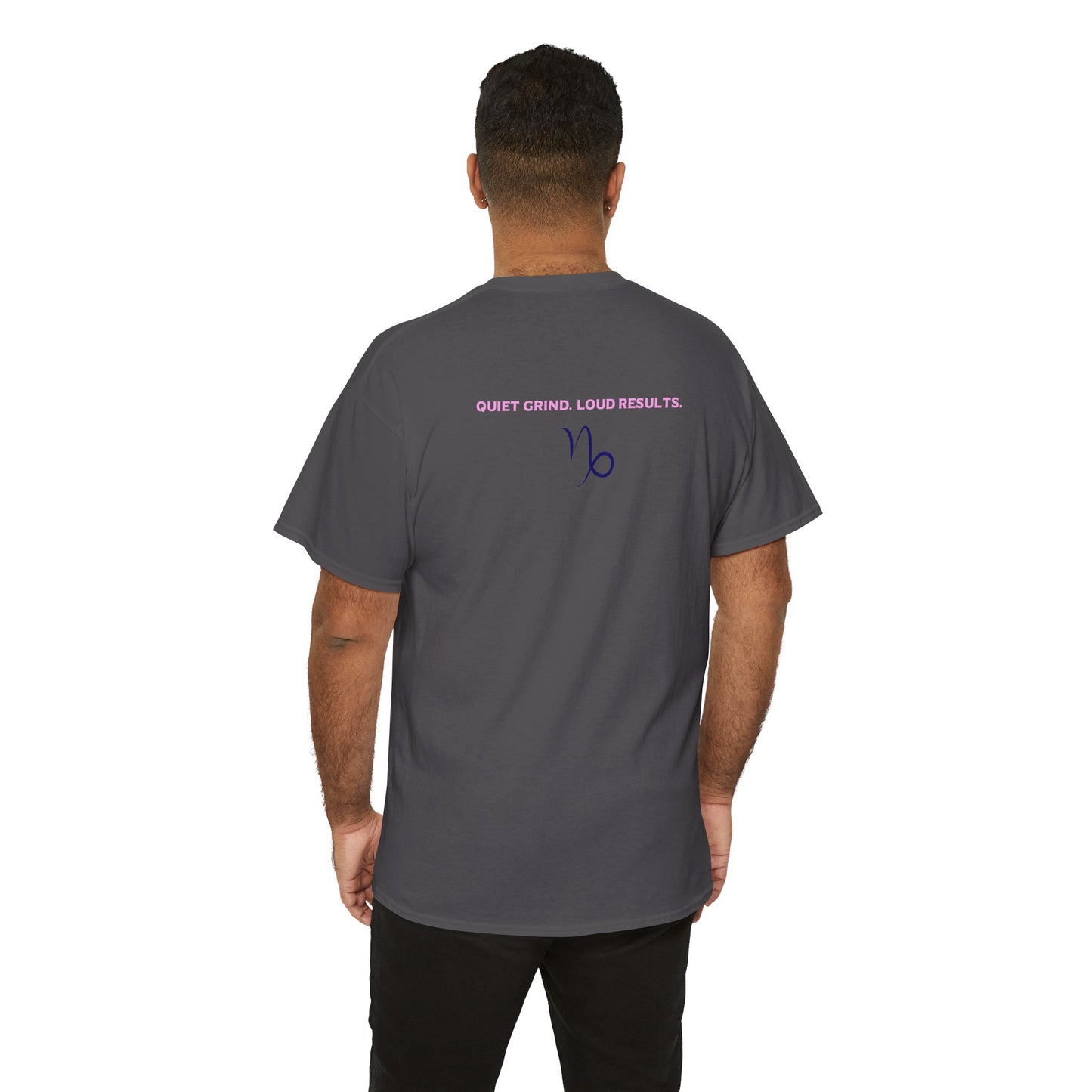 Capricorn Zodiac T-Shirt — Stylish Astrology Tee with 'Capricorn' Script & Traits