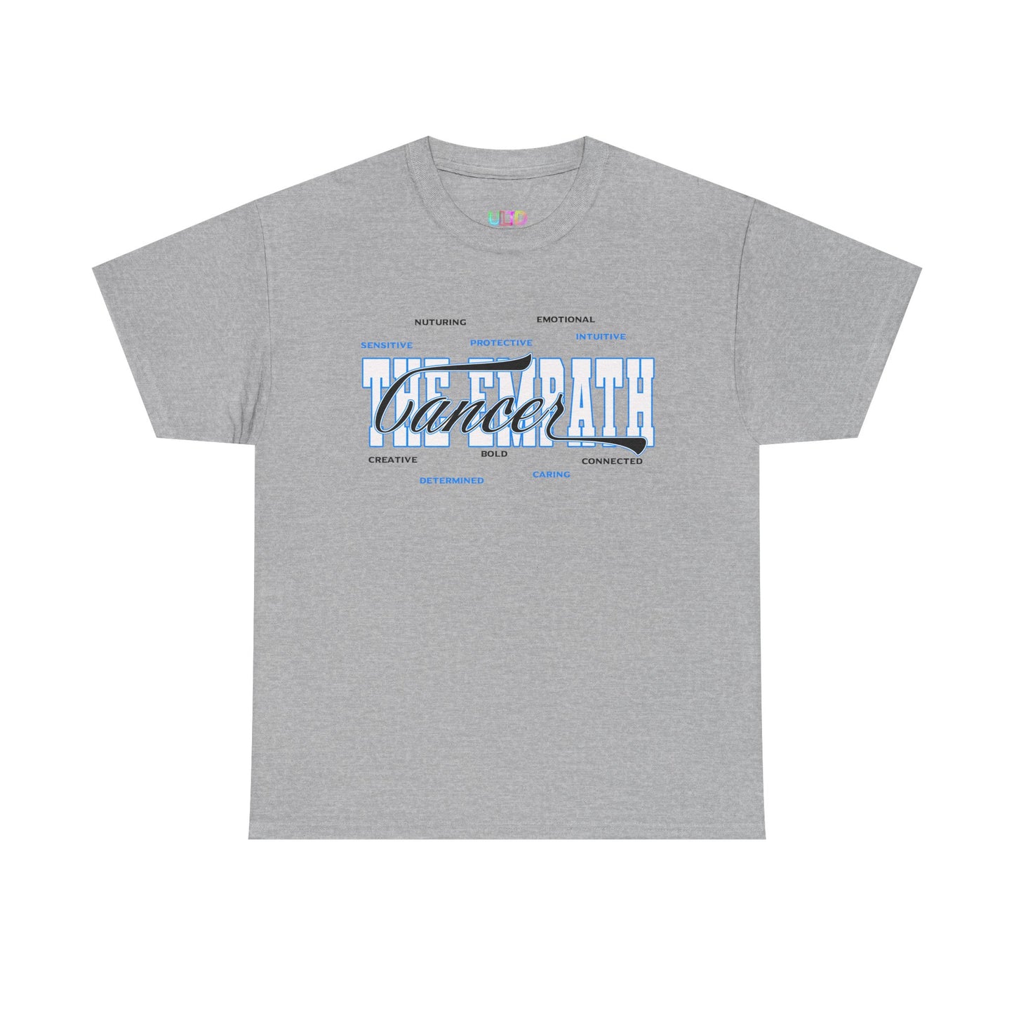 Cancer Zodiac T‑Shirt – 'Soft Heart, Hard Shell, Real Love' Astrological Tee