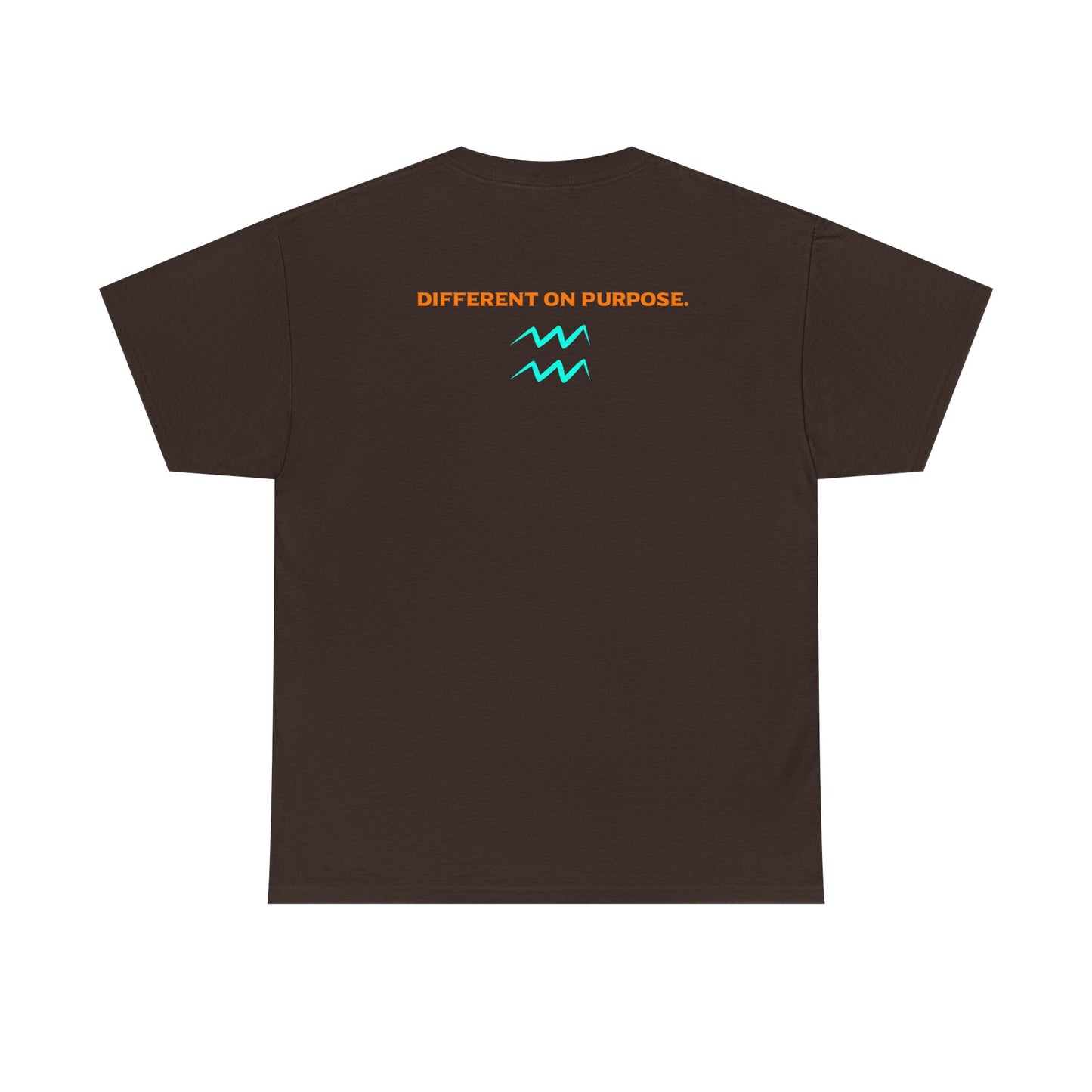 Aquarius Graphic Tee — "Different On Purpose" Casual Streetwear