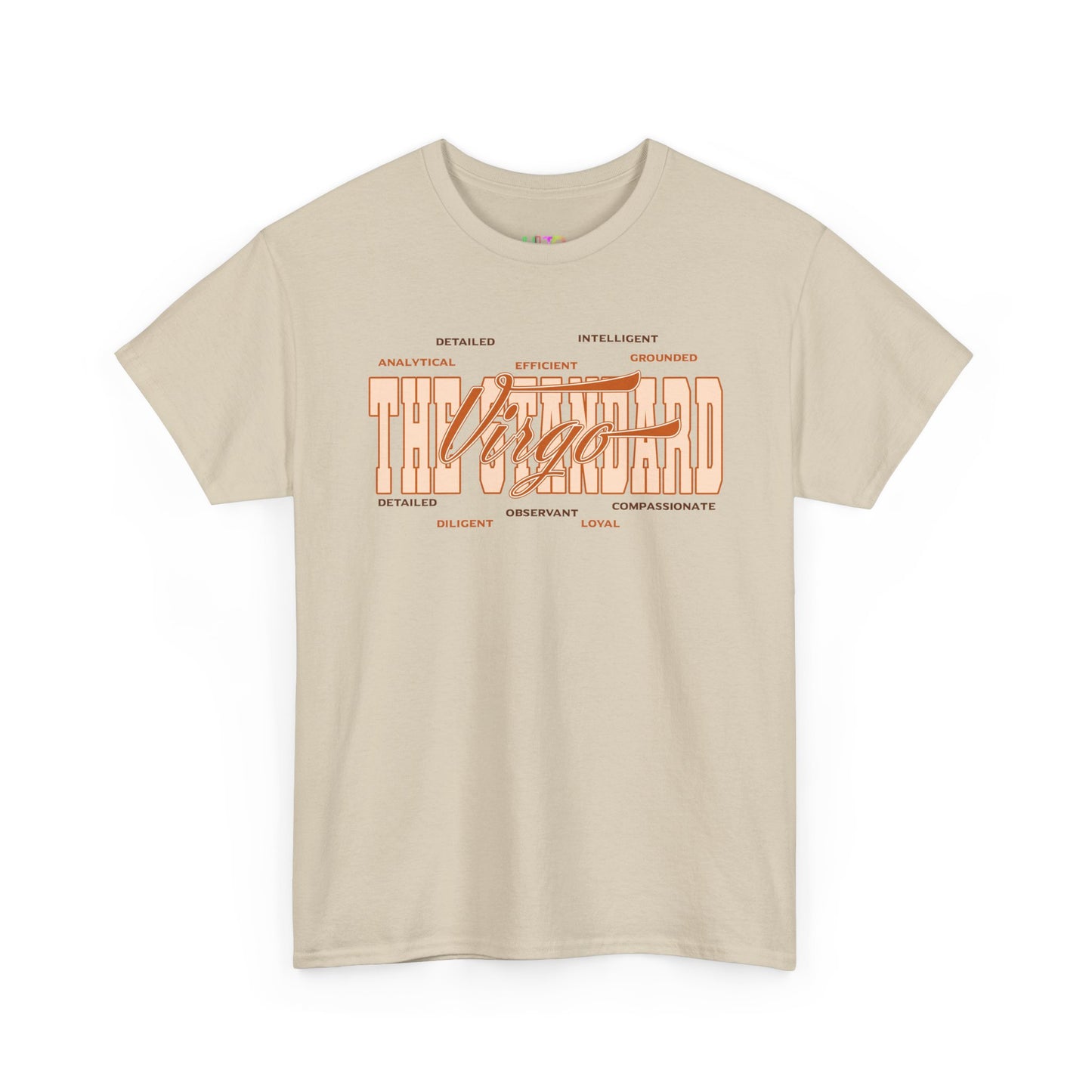 Virgo Graphic Tee — "The Details Hit Different" Astrology Shirt