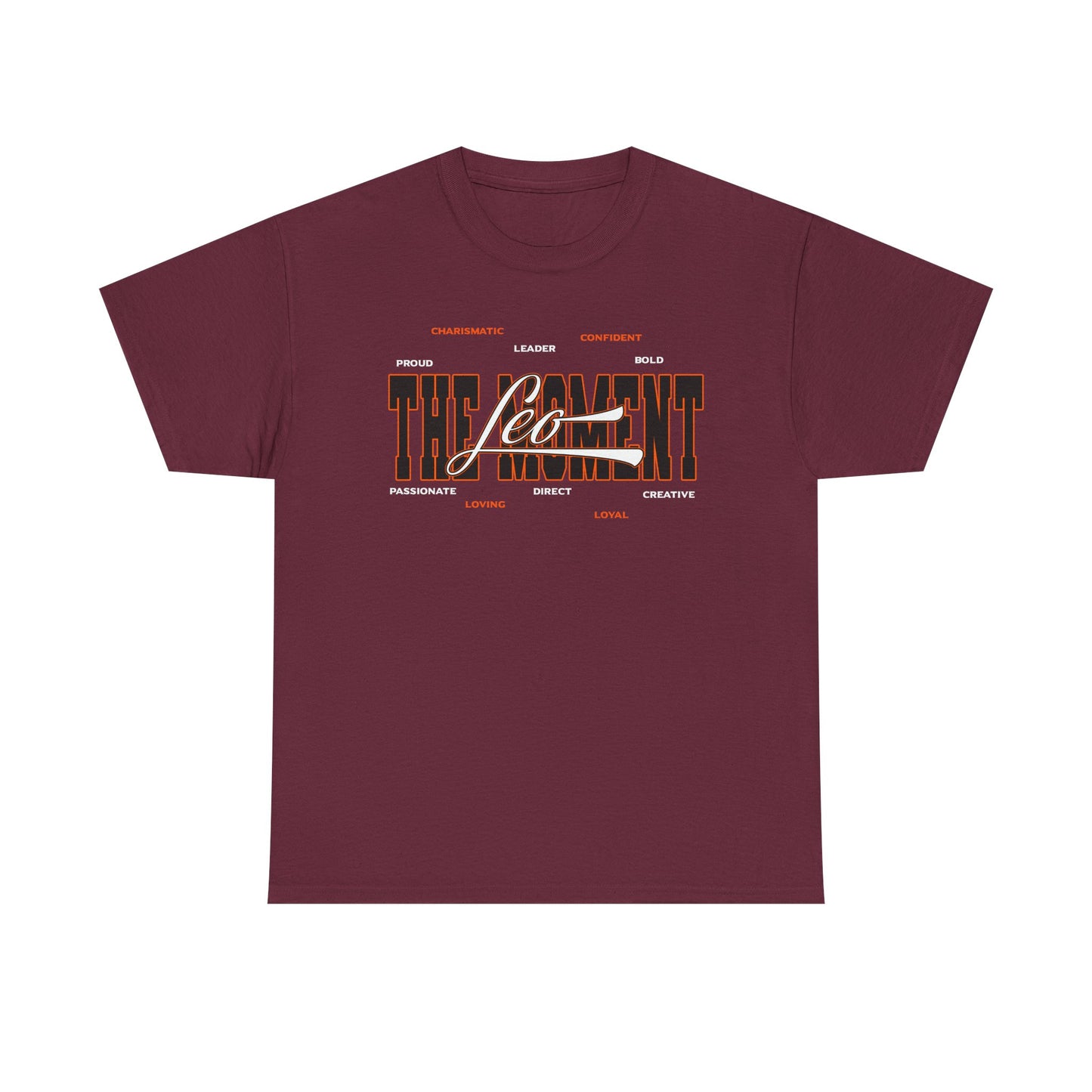 Leo Zodiac T‑Shirt — 'Born to Shine, Built to Lead' Graphic Tee