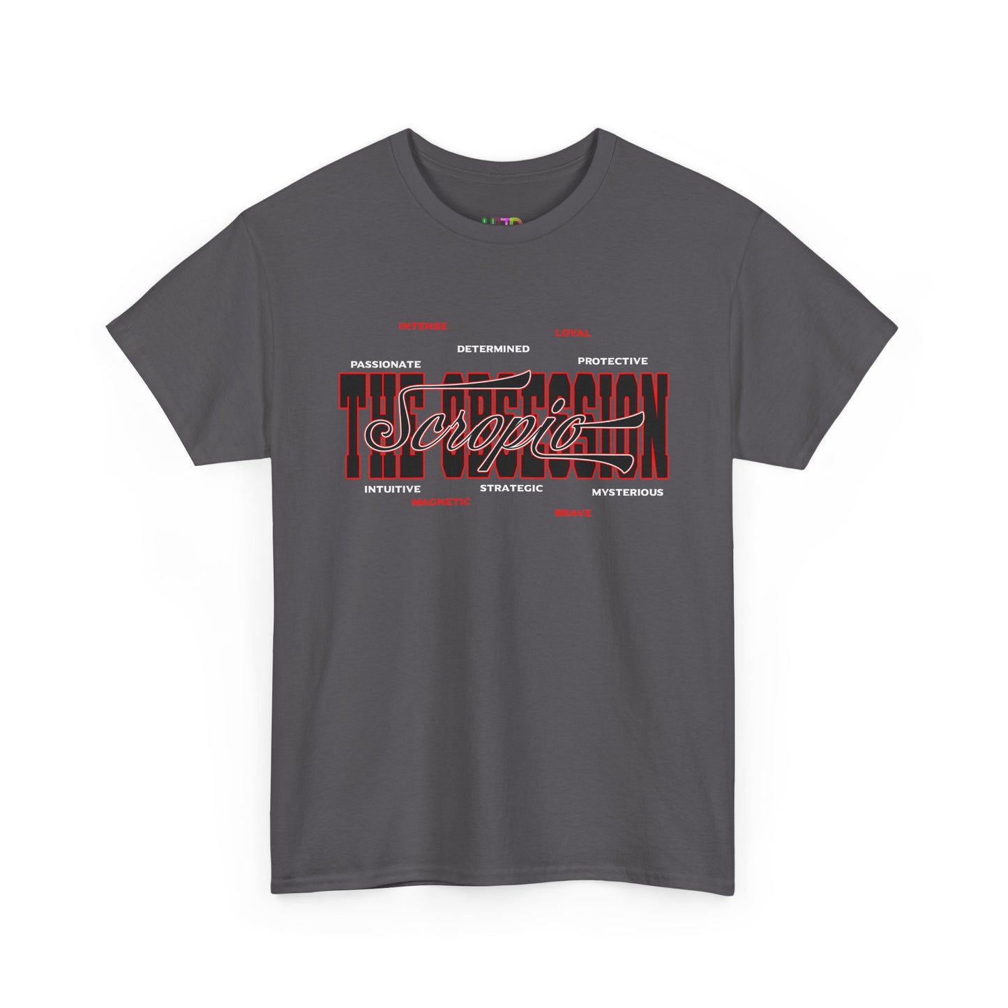 Scorpio Zodiac Tee — “You’ll Feel Me Before You See Me” Black Astrologer Shirt