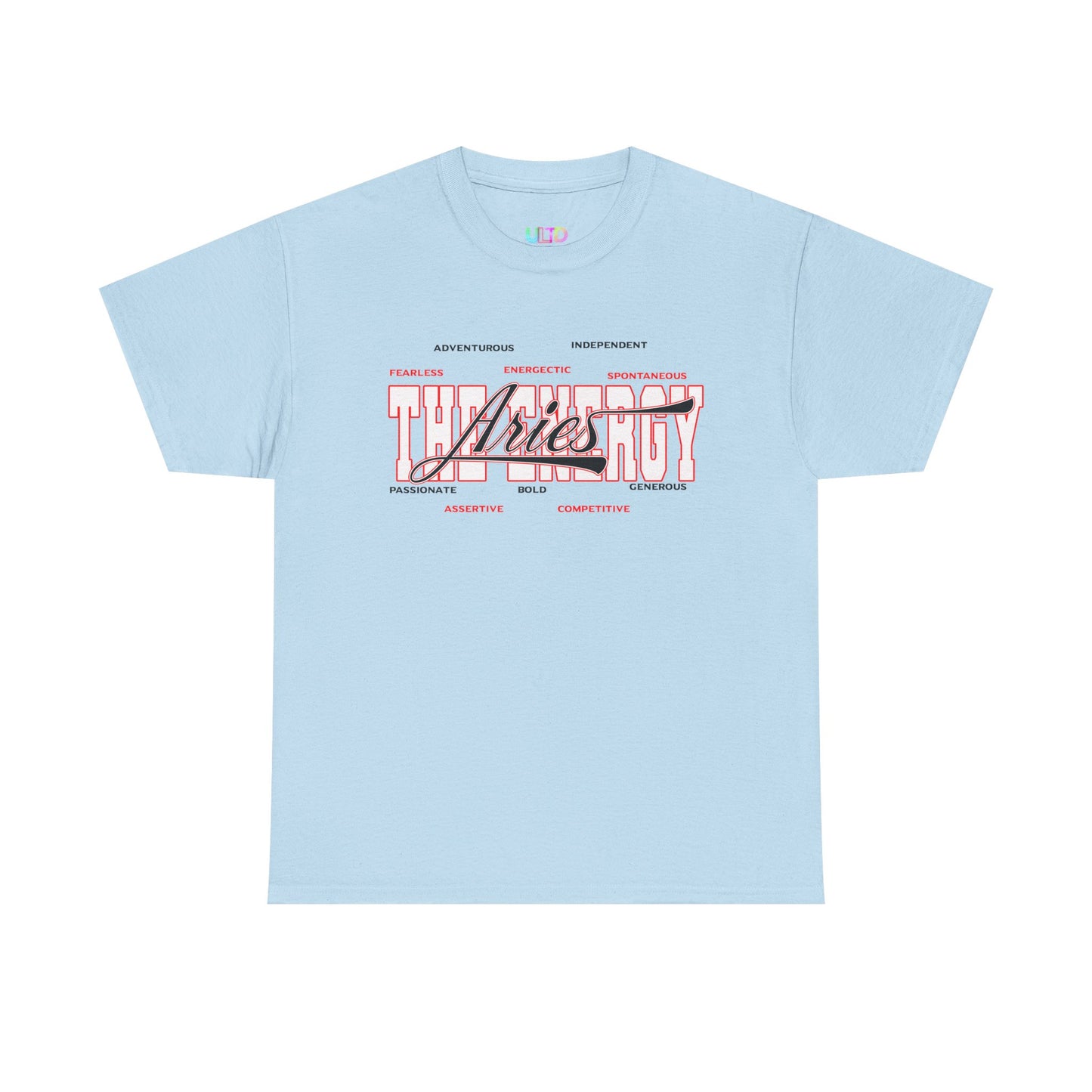 Aries Zodiac Tee — 'Aries' Graphic Astrology T-Shirt