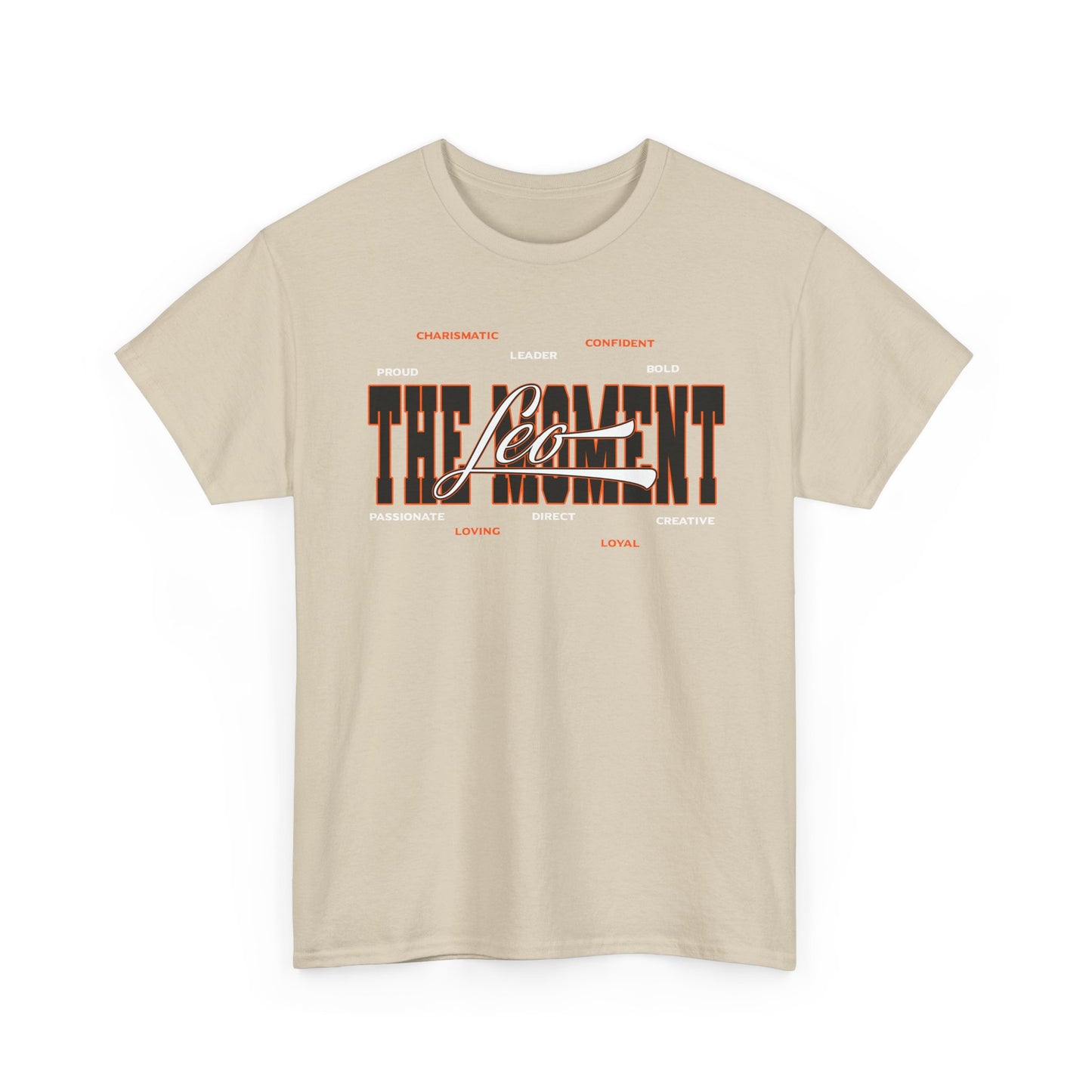 Leo Zodiac T‑Shirt — 'Born to Shine, Built to Lead' Graphic Tee