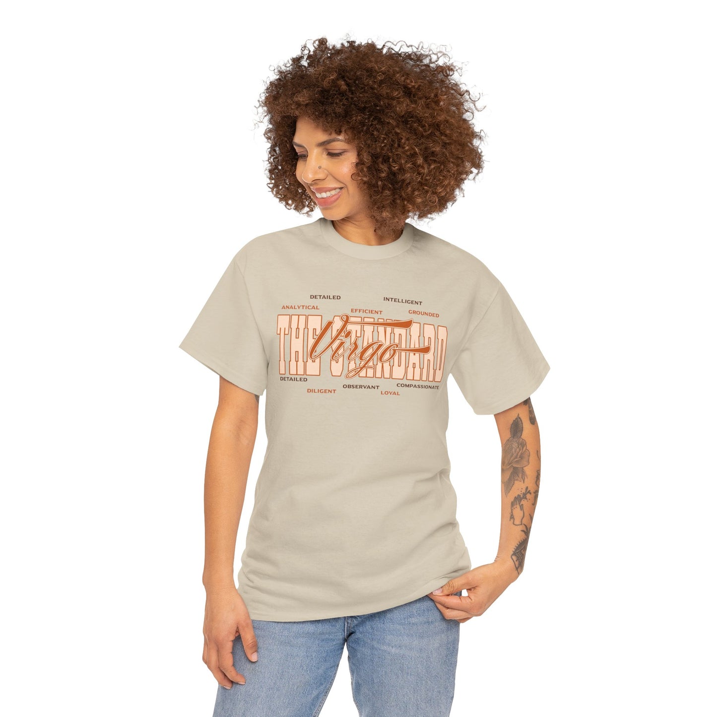 Virgo Graphic Tee — "The Details Hit Different" Astrology Shirt