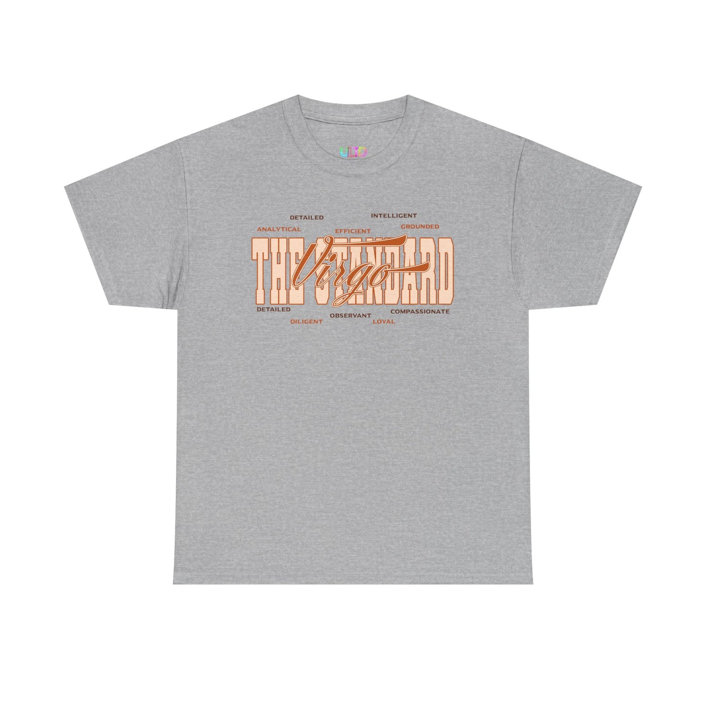 Virgo Graphic Tee — "The Details Hit Different" Astrology Shirt