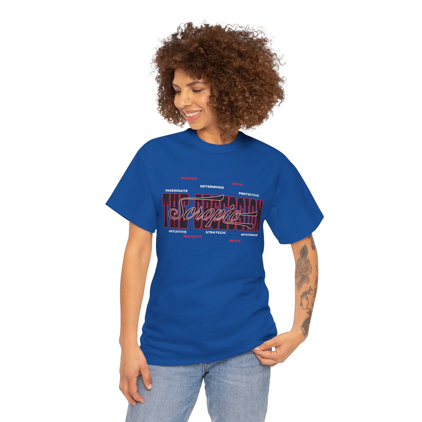 Scorpio Zodiac Tee — “You’ll Feel Me Before You See Me” Black Astrologer Shirt