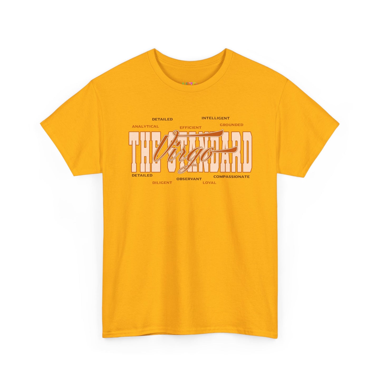 Virgo Graphic Tee — "The Details Hit Different" Astrology Shirt