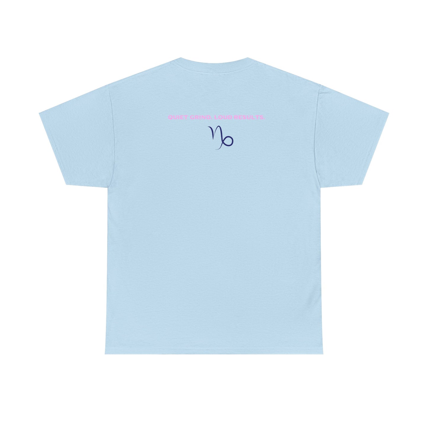 Capricorn Zodiac T-Shirt — Stylish Astrology Tee with 'Capricorn' Script & Traits