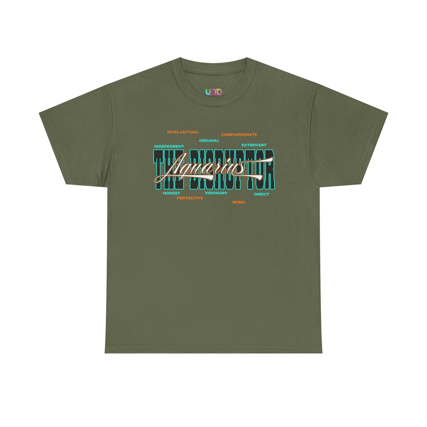 Aquarius Graphic Tee — "Different On Purpose" Casual Streetwear