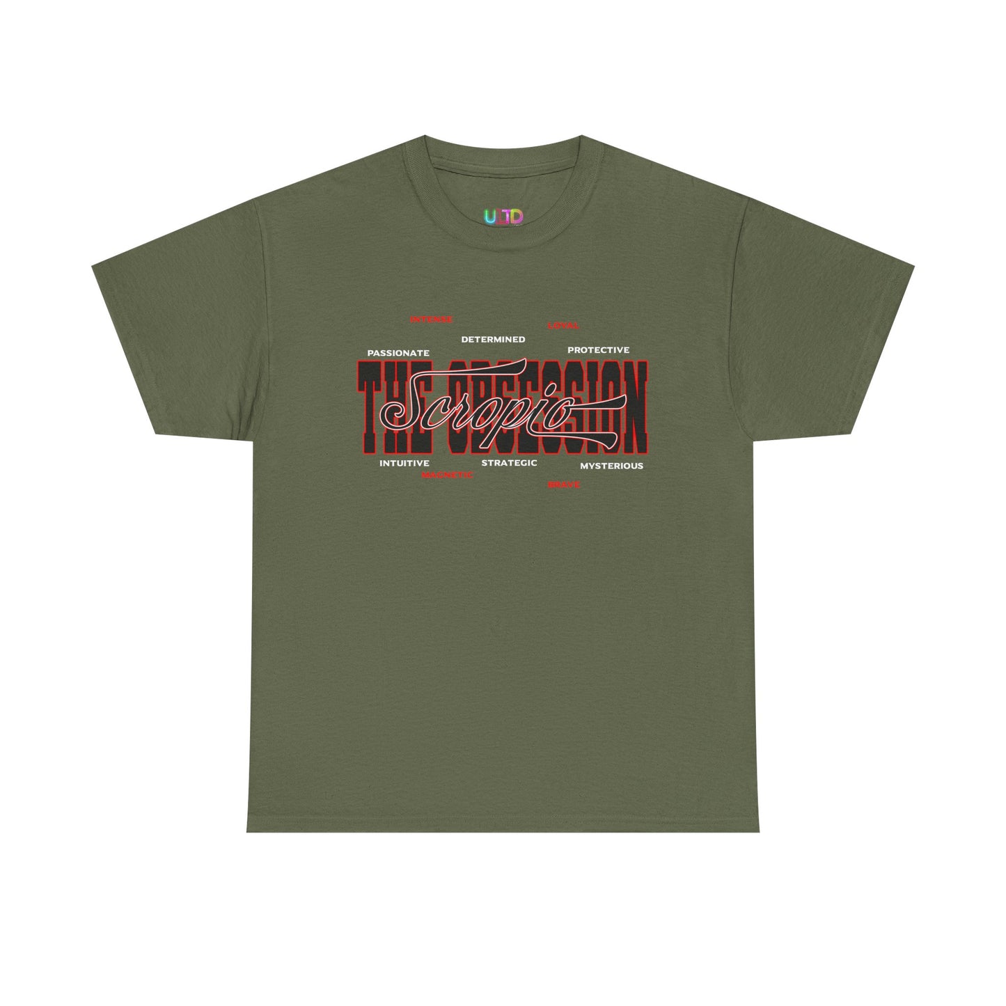 Scorpio Zodiac Tee — “You’ll Feel Me Before You See Me” Black Astrologer Shirt