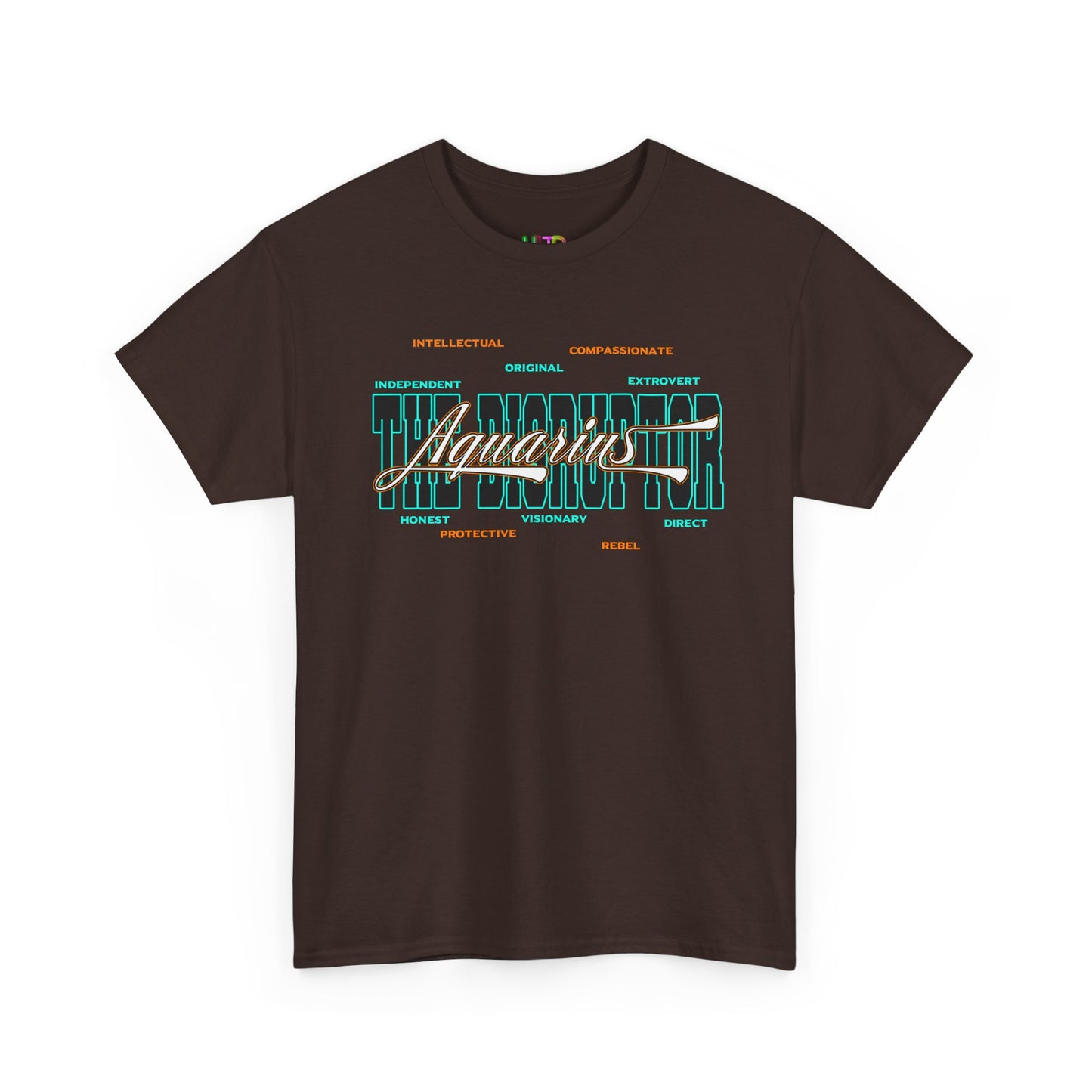 Aquarius Graphic Tee — "Different On Purpose" Casual Streetwear