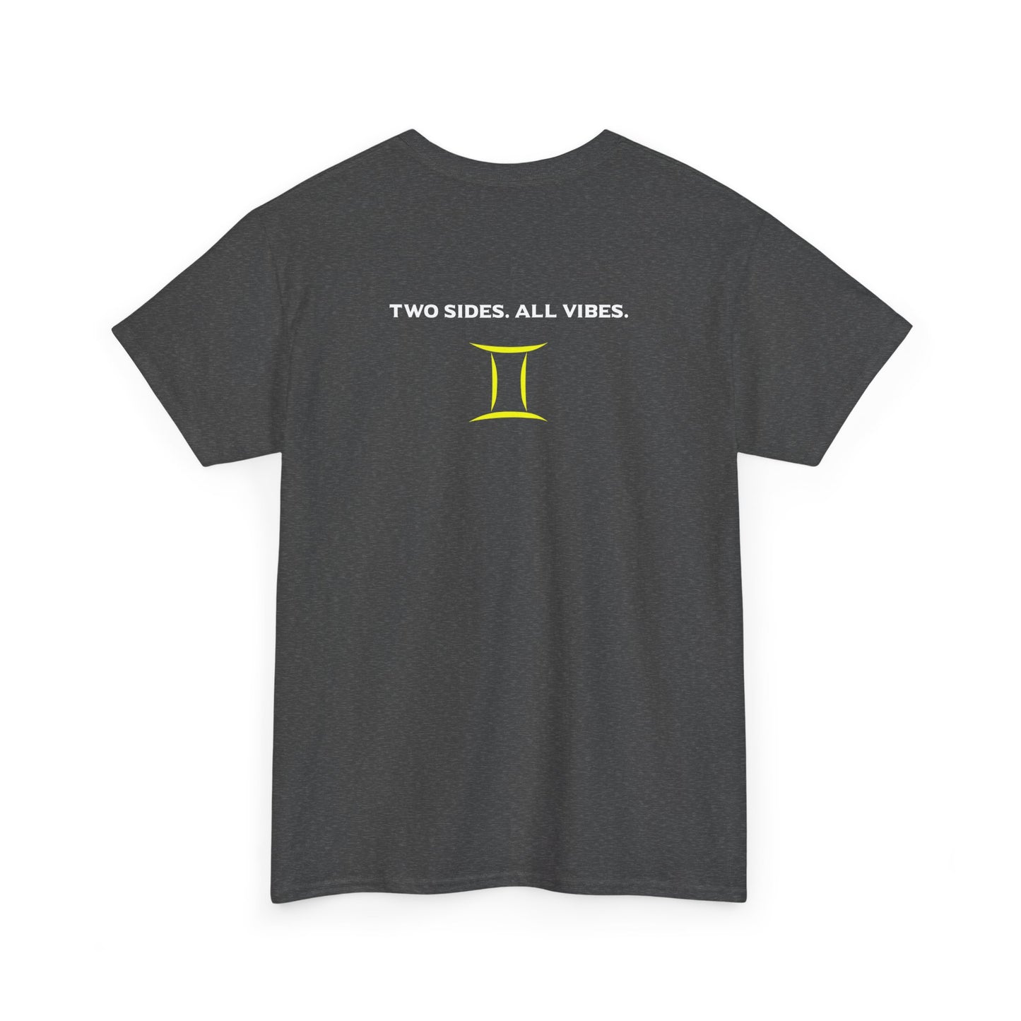 Gemini Zodiac Tee – The Vibe Graphic Astrological Shirt
