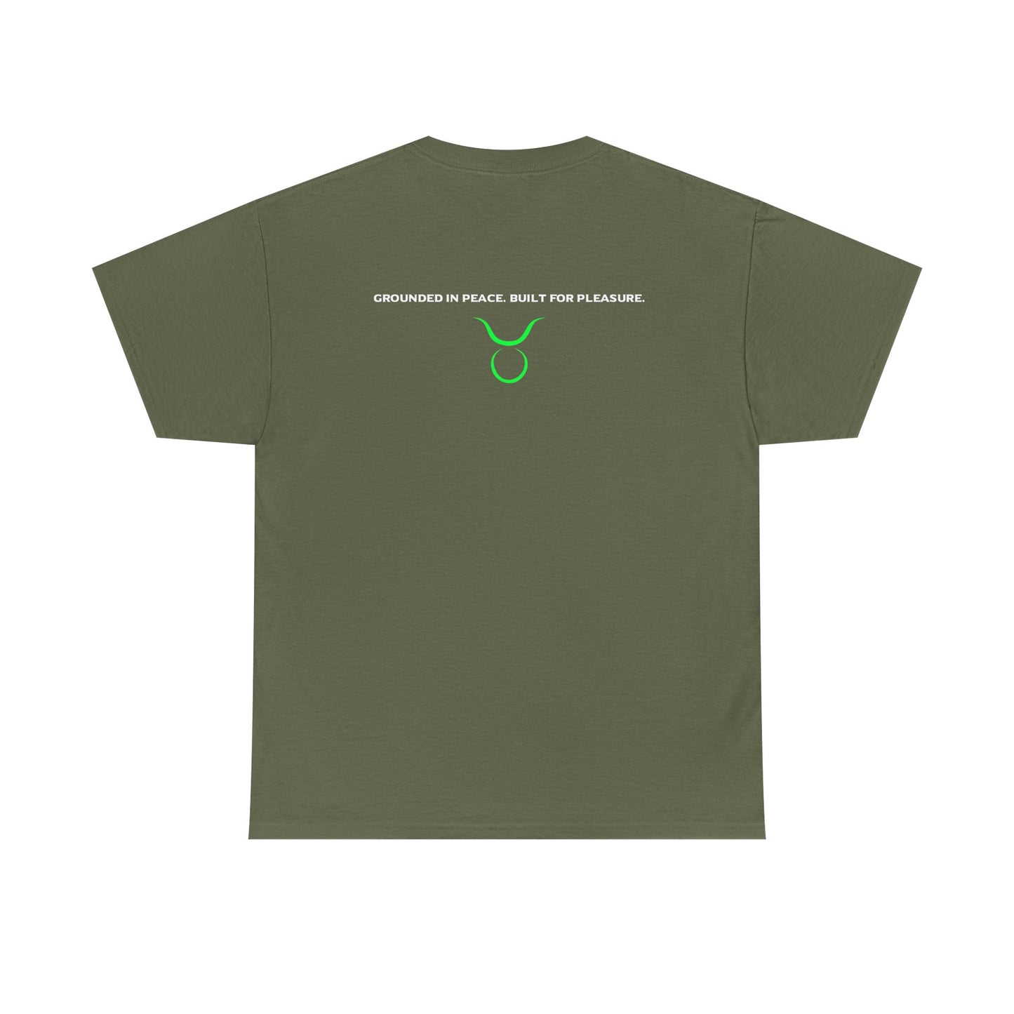 Taurus Zodiac Tee — Green Retro Horoscope Graphic Shirt
