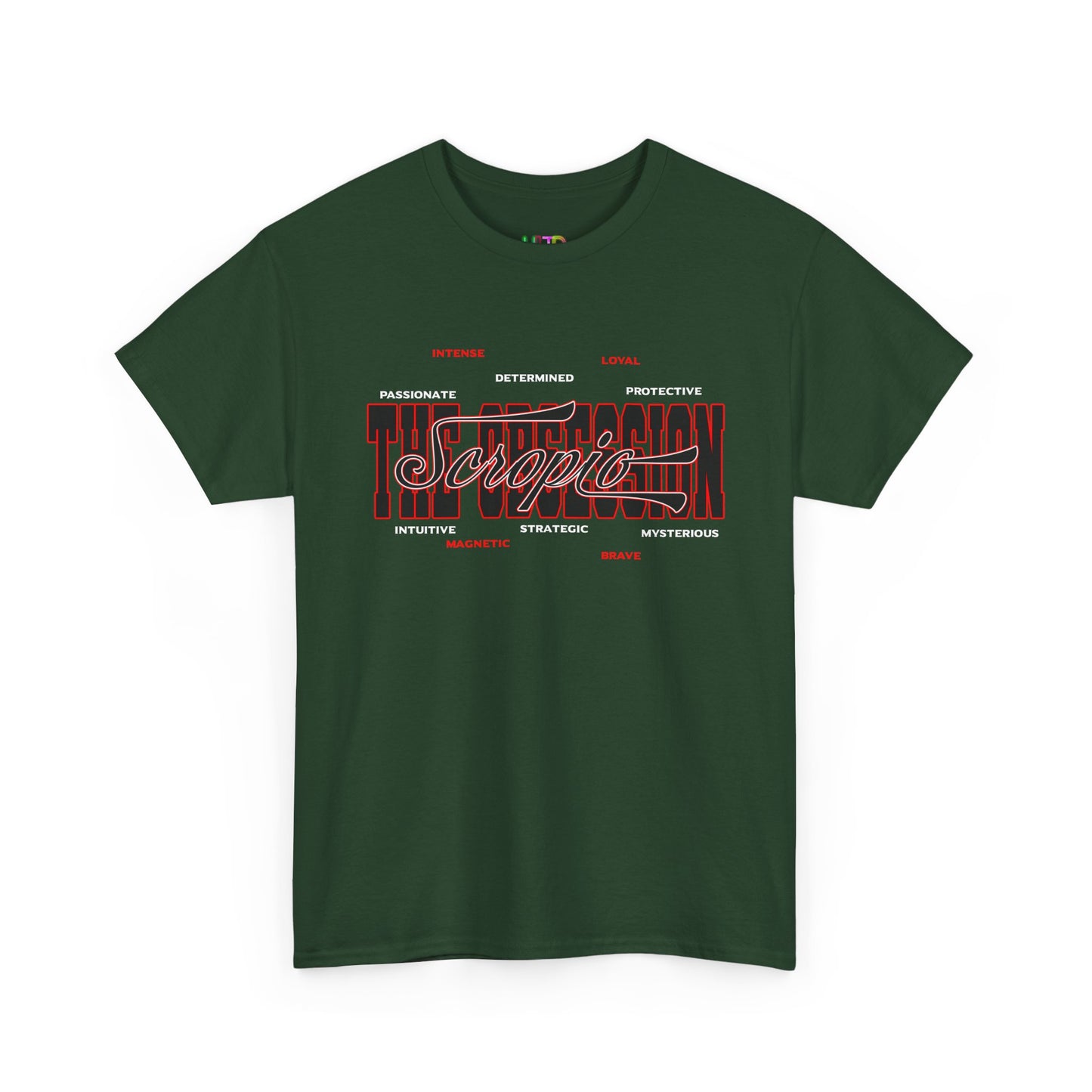 Scorpio Zodiac Tee — “You’ll Feel Me Before You See Me” Black Astrologer Shirt