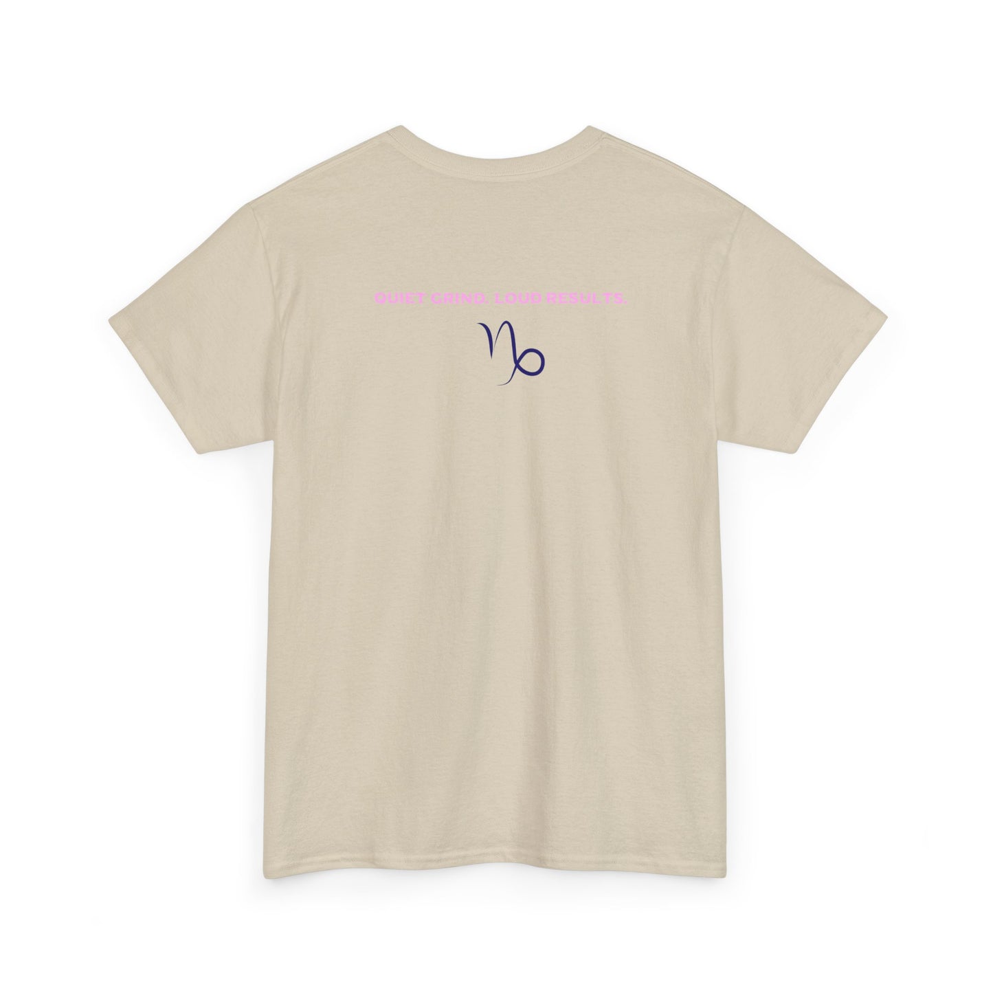 Capricorn Zodiac T-Shirt — Stylish Astrology Tee with 'Capricorn' Script & Traits