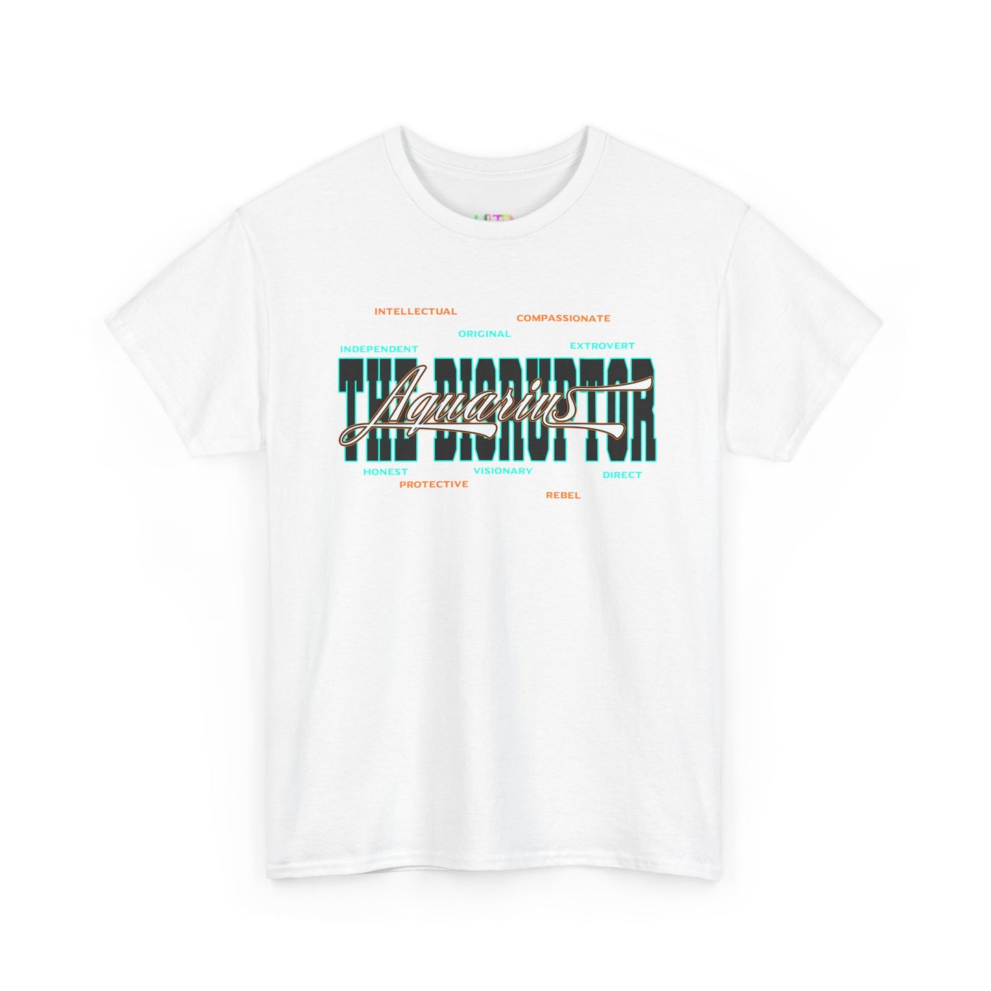 Aquarius Graphic Tee — "Different On Purpose" Casual Streetwear