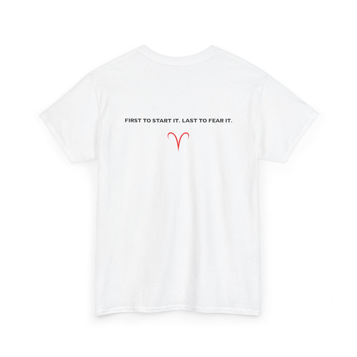 Aries Zodiac Tee — 'Aries' Graphic Astrology T-Shirt