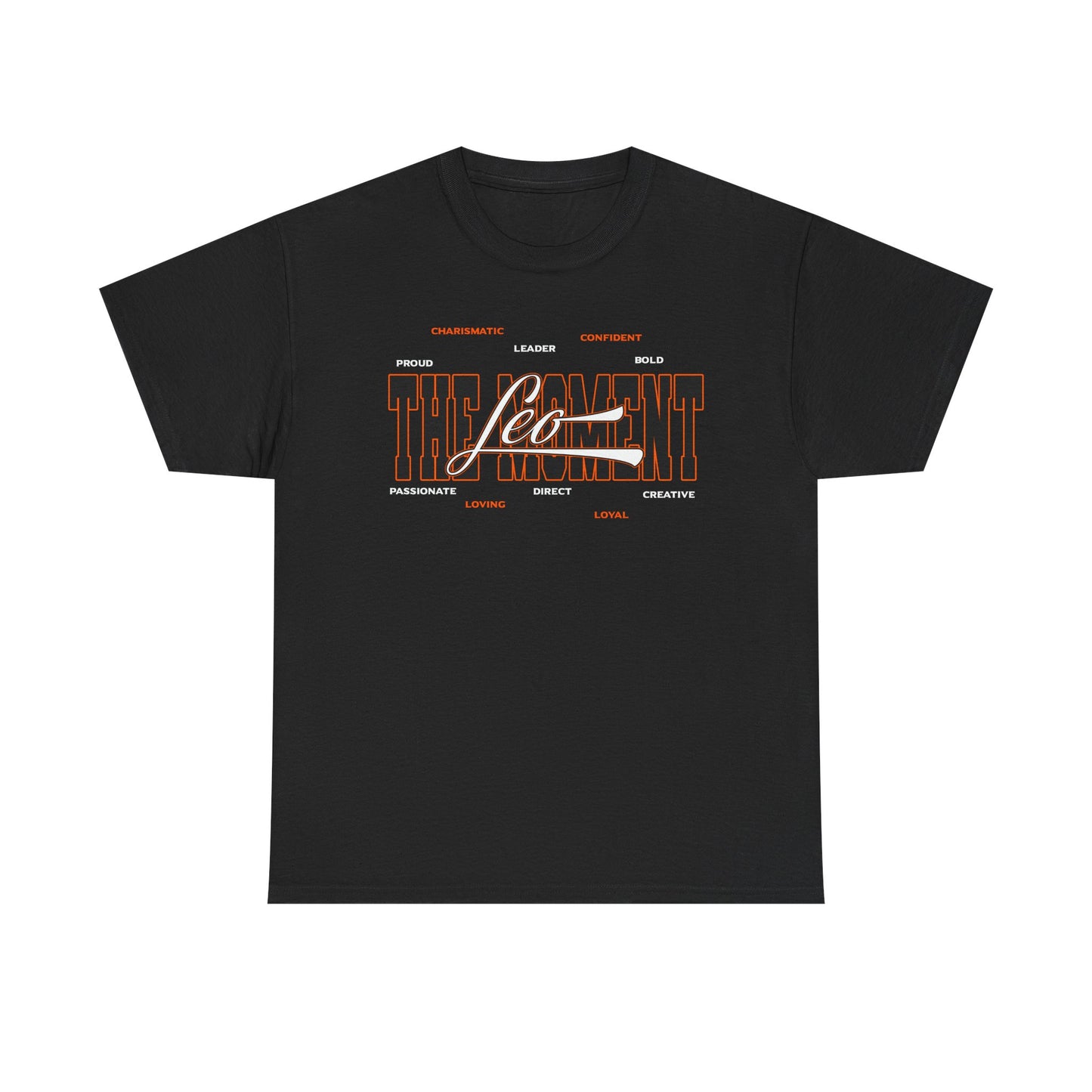 Leo Zodiac T‑Shirt — 'Born to Shine, Built to Lead' Graphic Tee