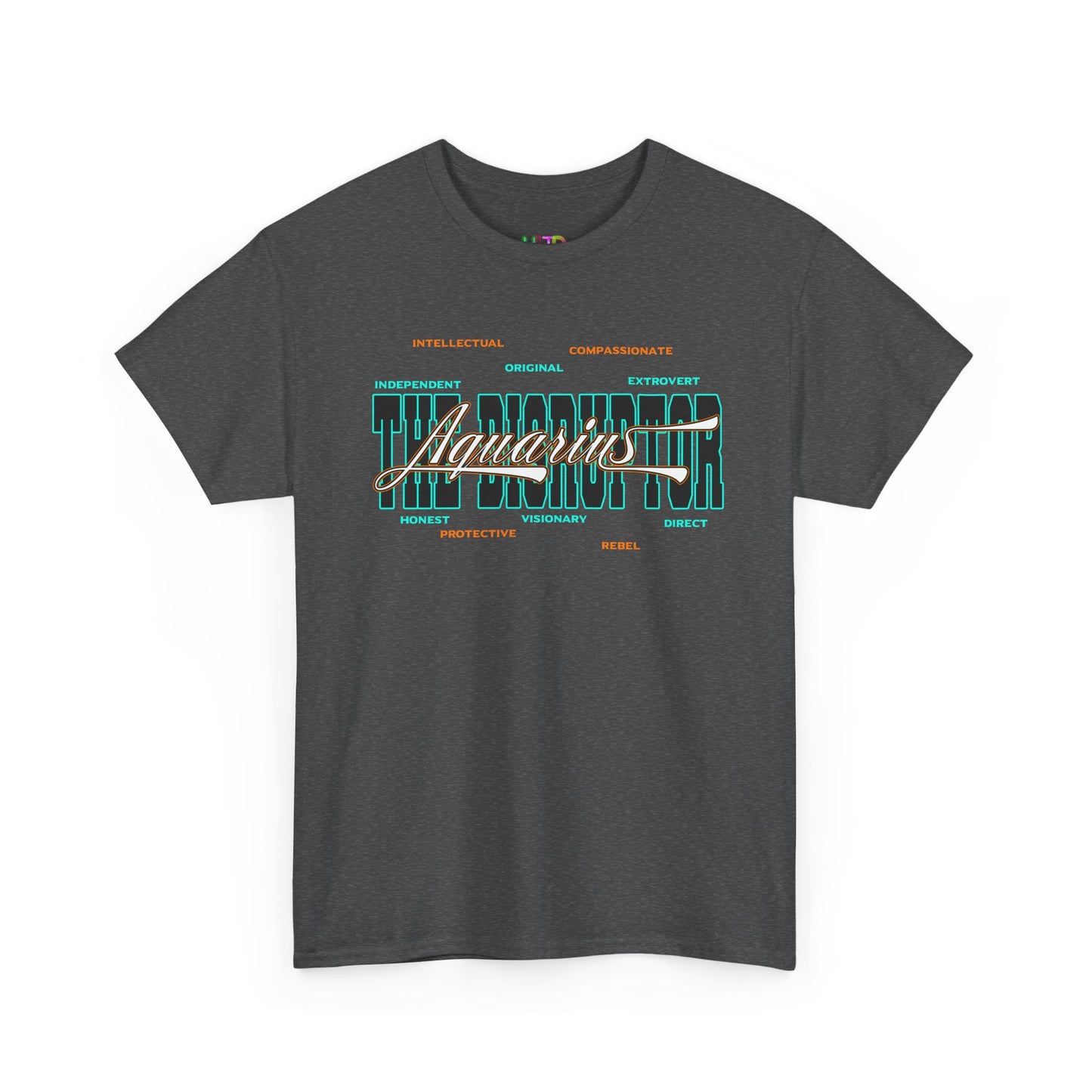 Aquarius Graphic Tee — "Different On Purpose" Casual Streetwear
